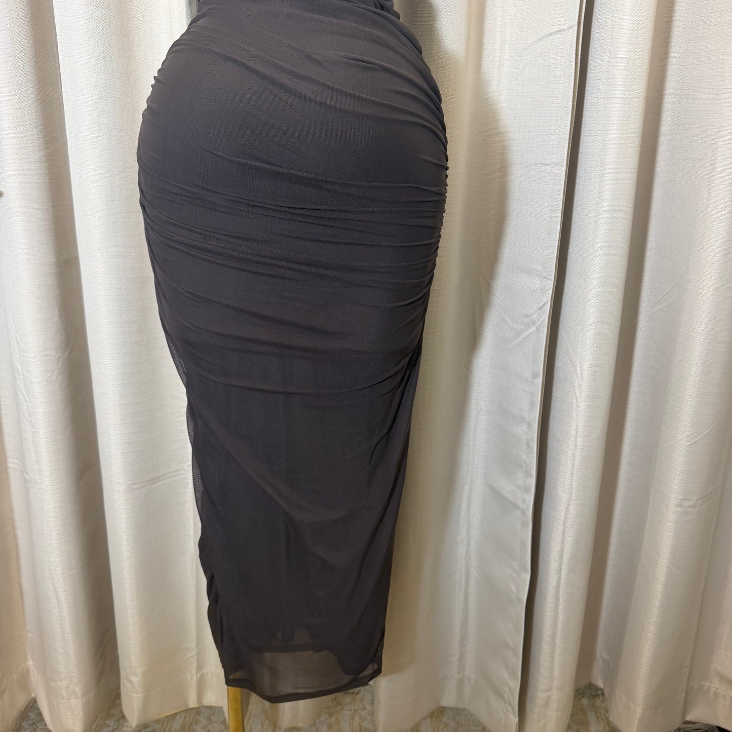 Luxi Dress-Brown