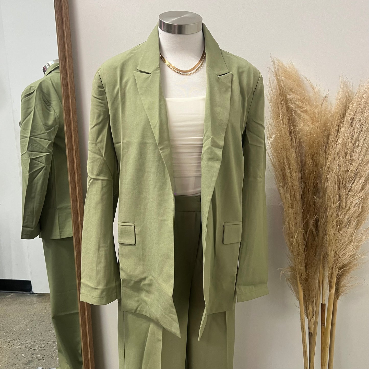 Blazer-Sage Green