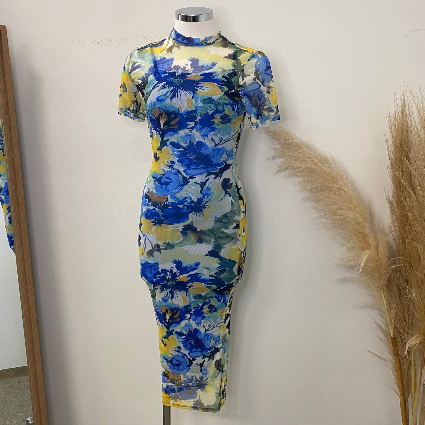 Chiqui Dress-Blue