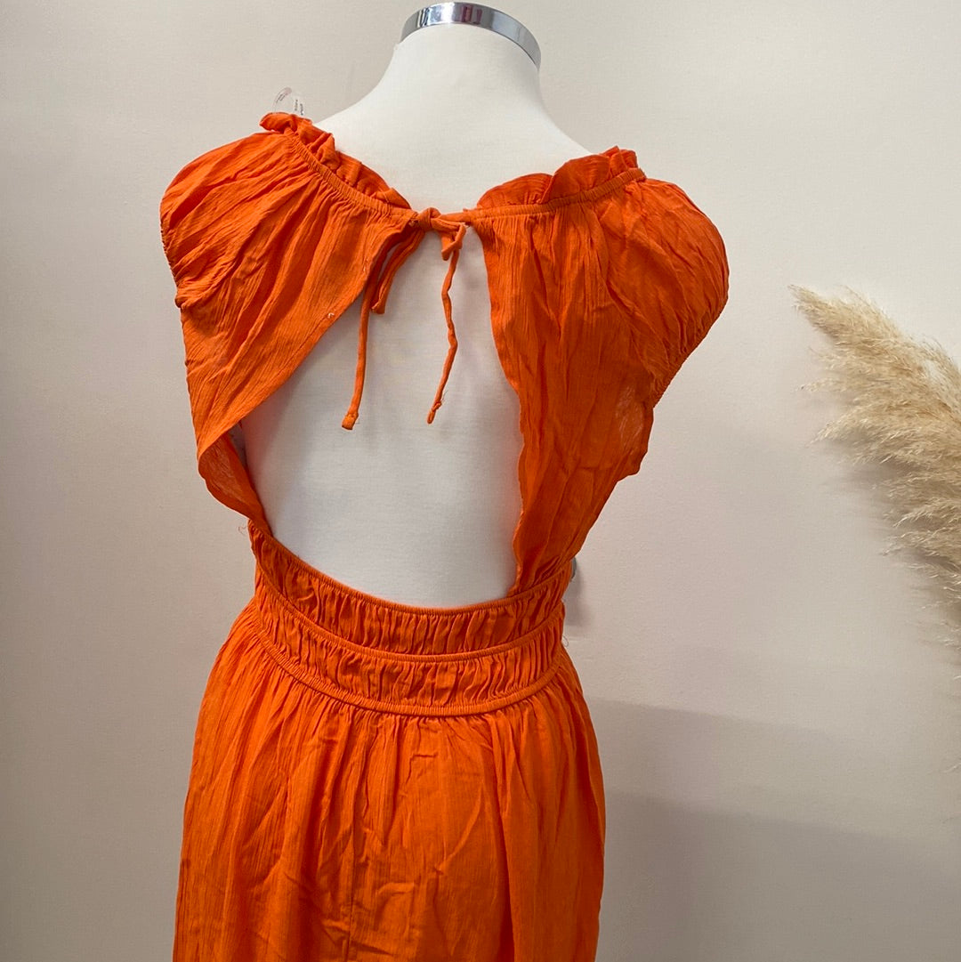 Nara Dress-Orange