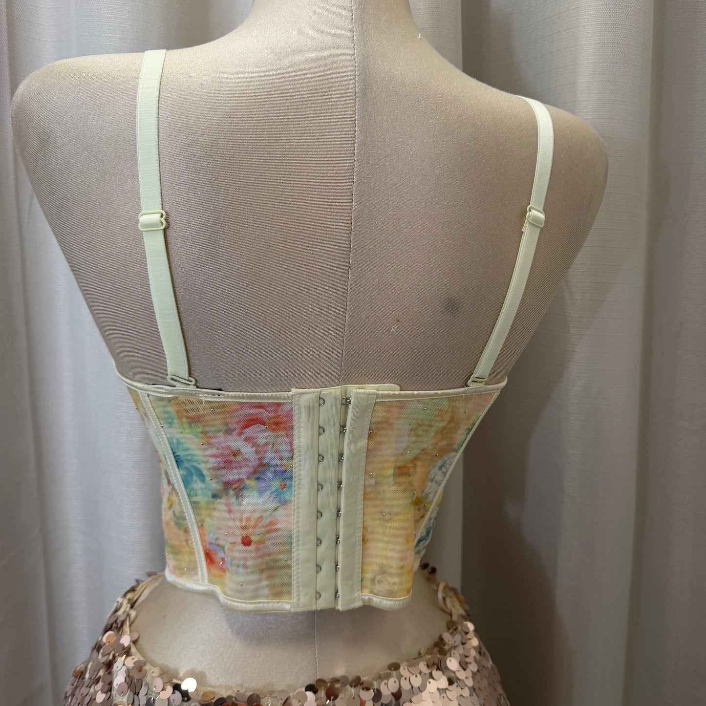 Corset Flower Corset-yellow