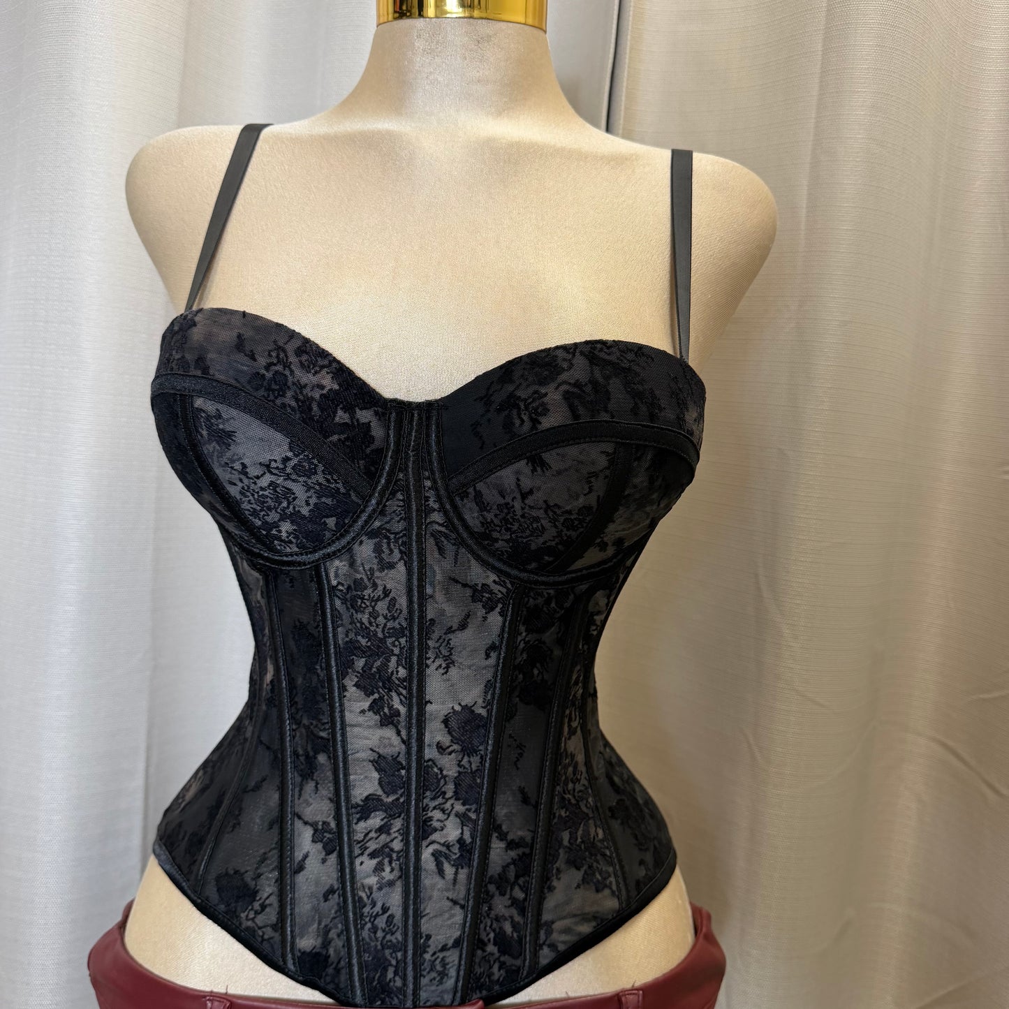 Simple Corset -Black
