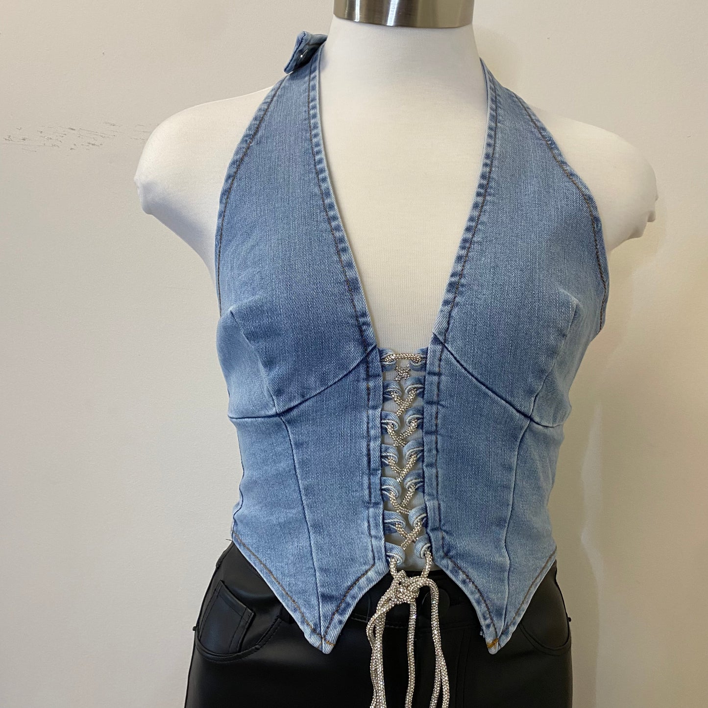 Babe Top-Denim