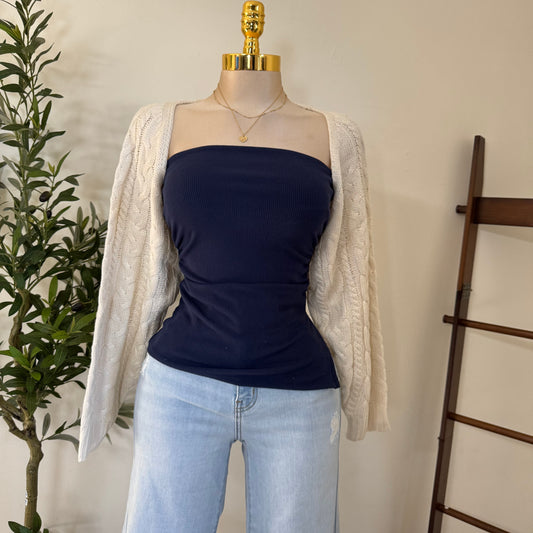 Braided Bolero -Cream