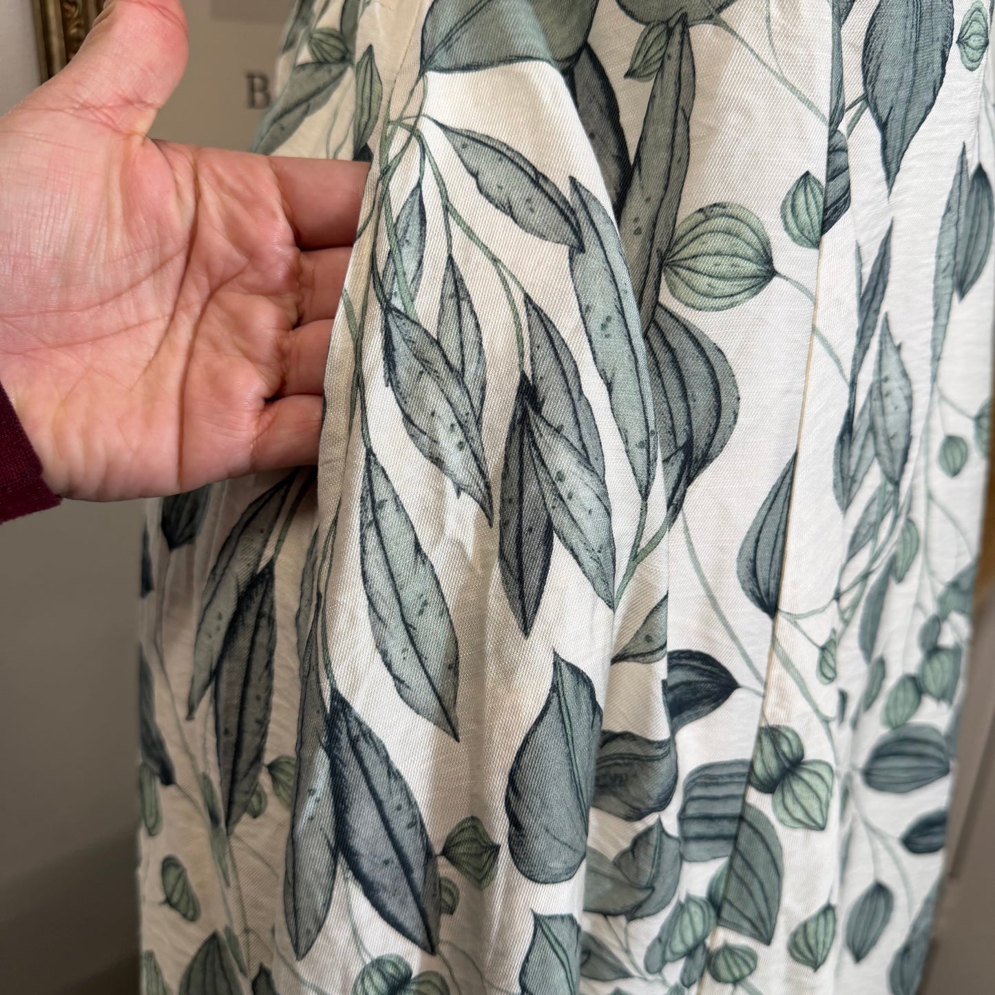 Picnic Corset Midi Dress-Sage Green