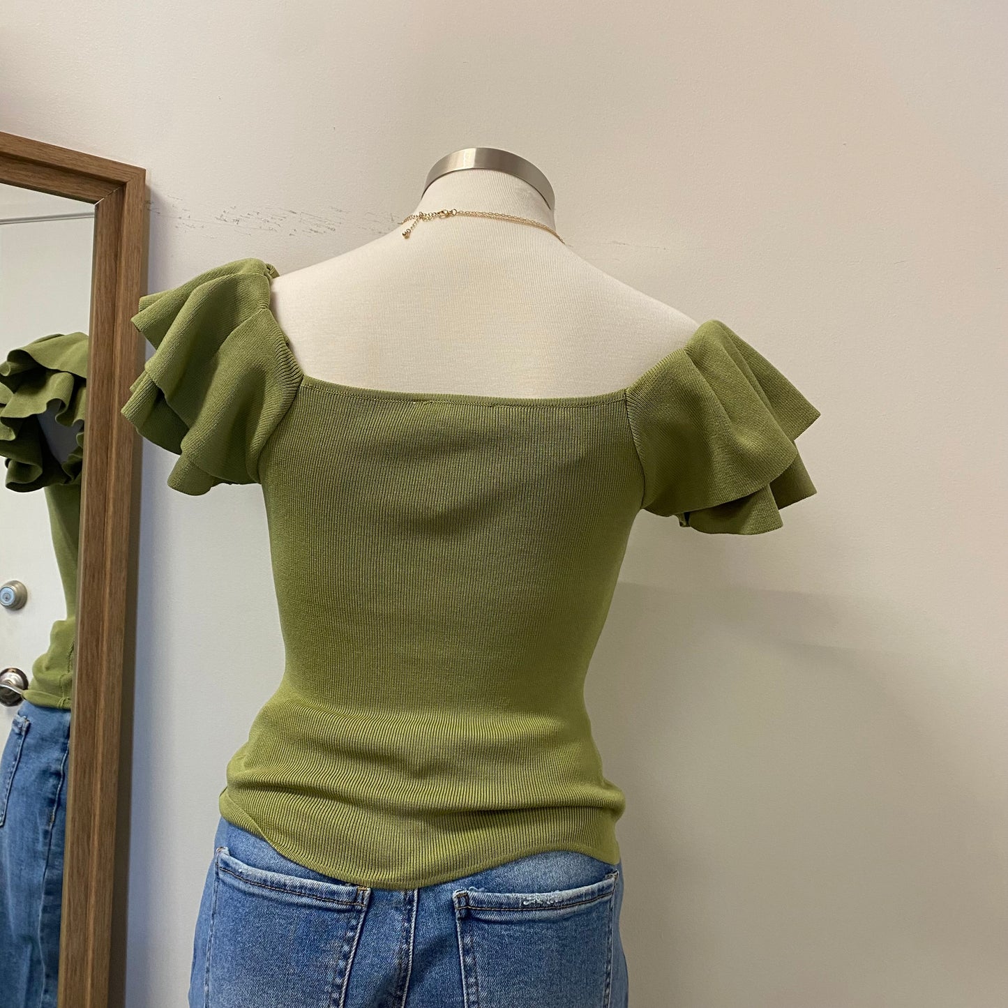 Nena Top-Olive