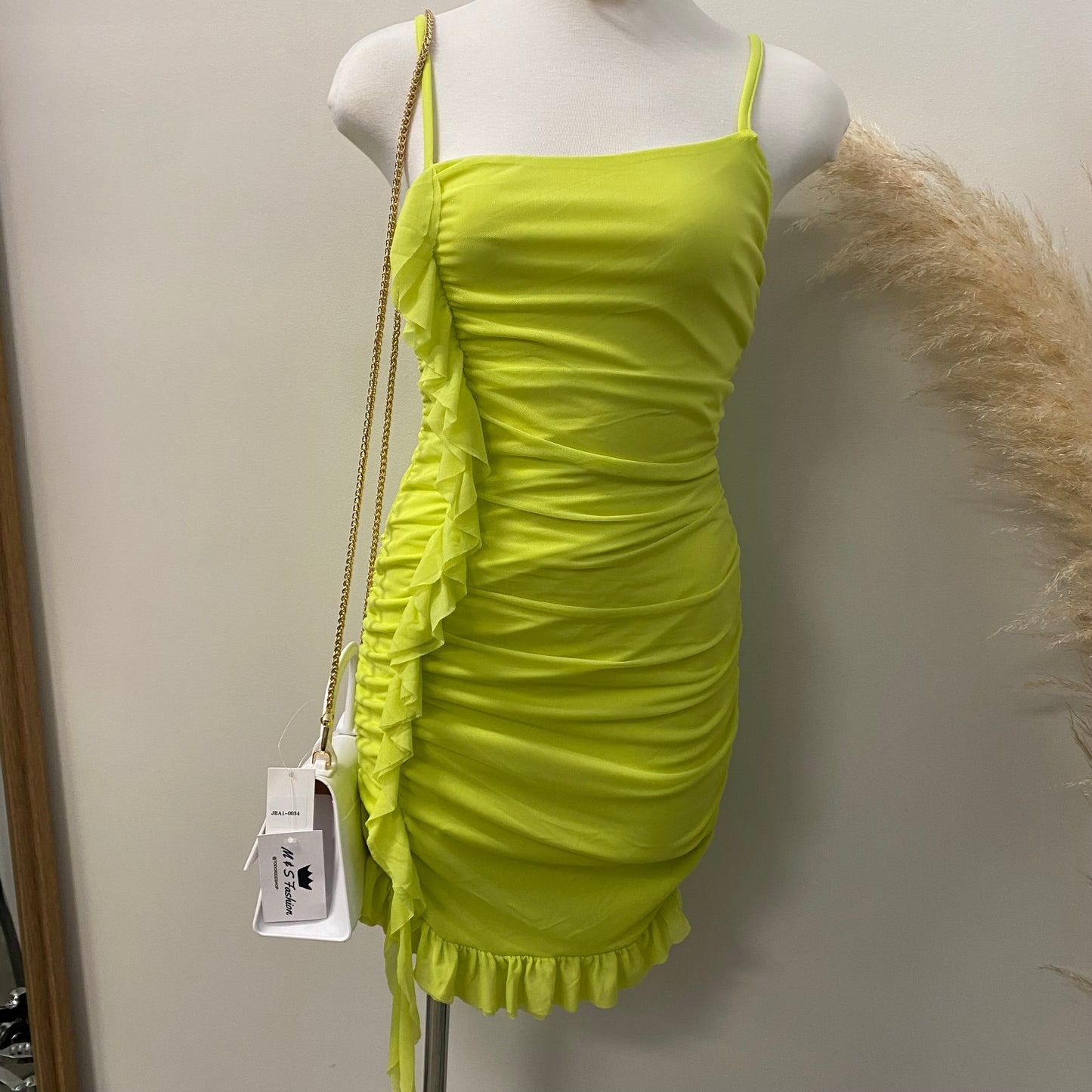 Limon Dress-Lime