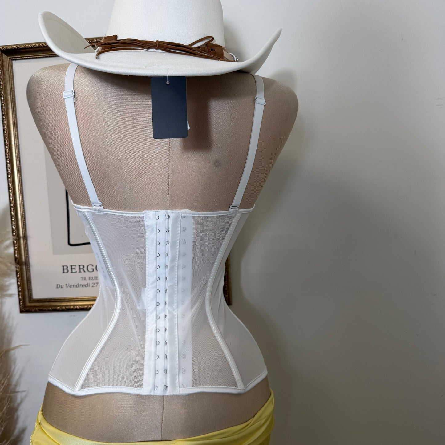 Simple Corset -White