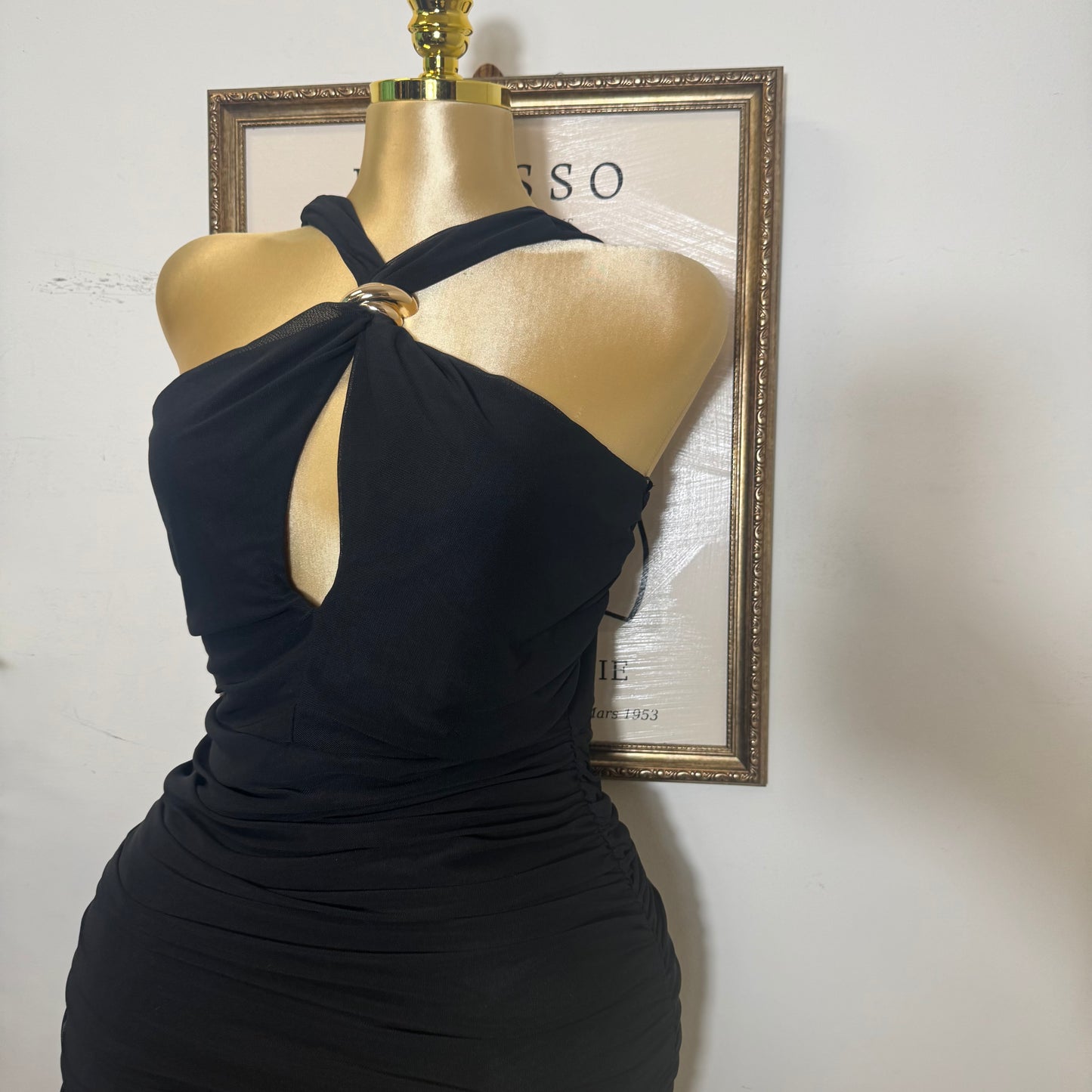 Inara Plus size Dress-Black