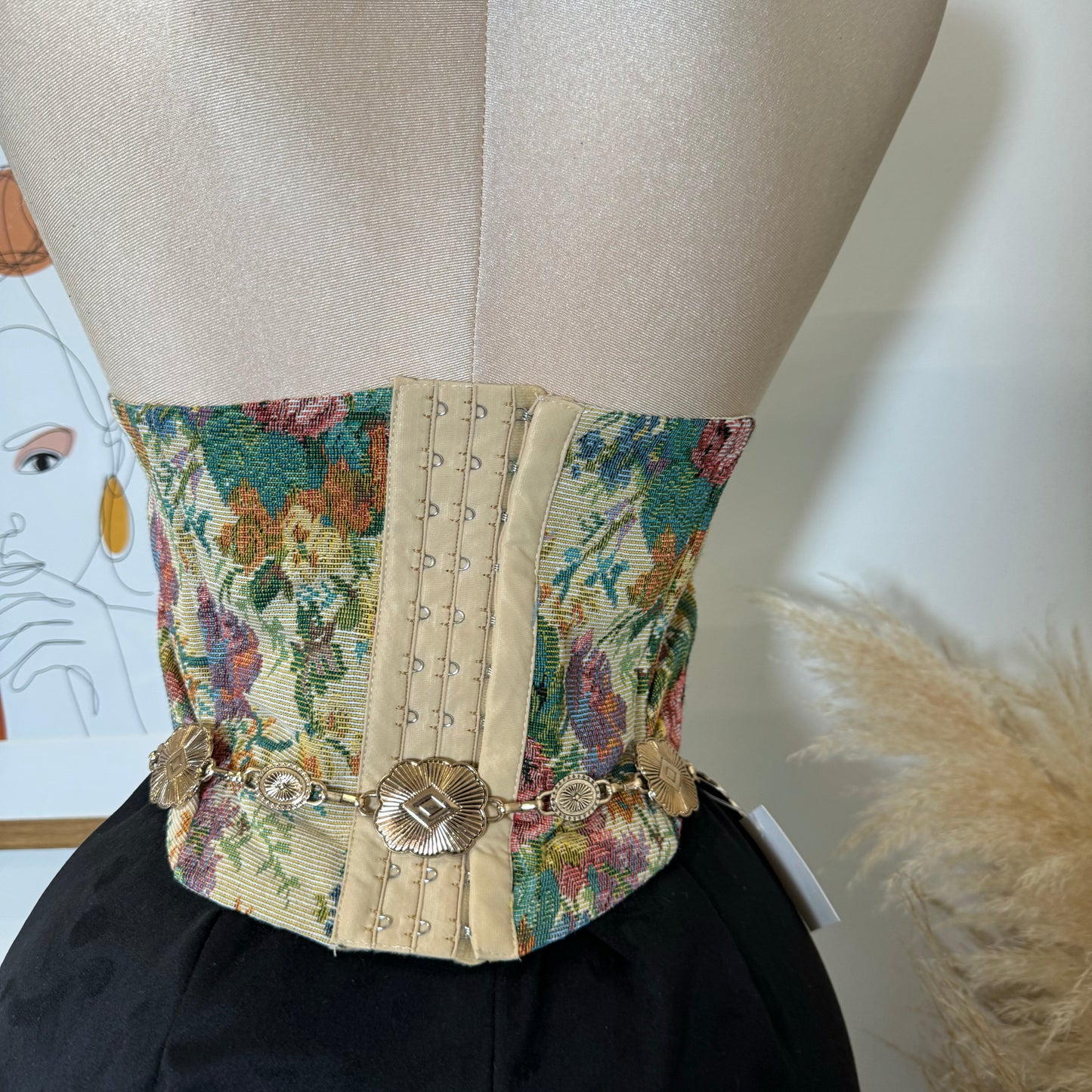 Solo Tu Halter Corset-Multi