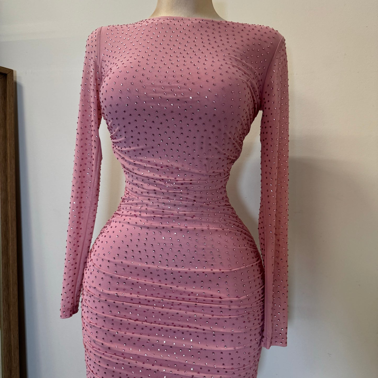 La Diabla Dress-Baby Pink