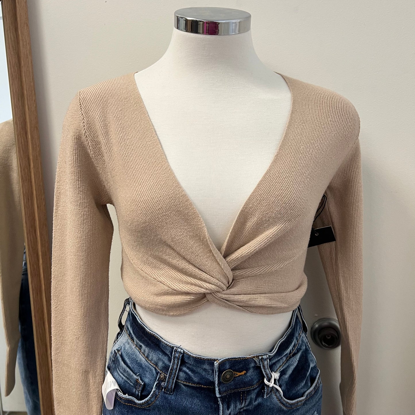 Lizbeth Top-Taupe