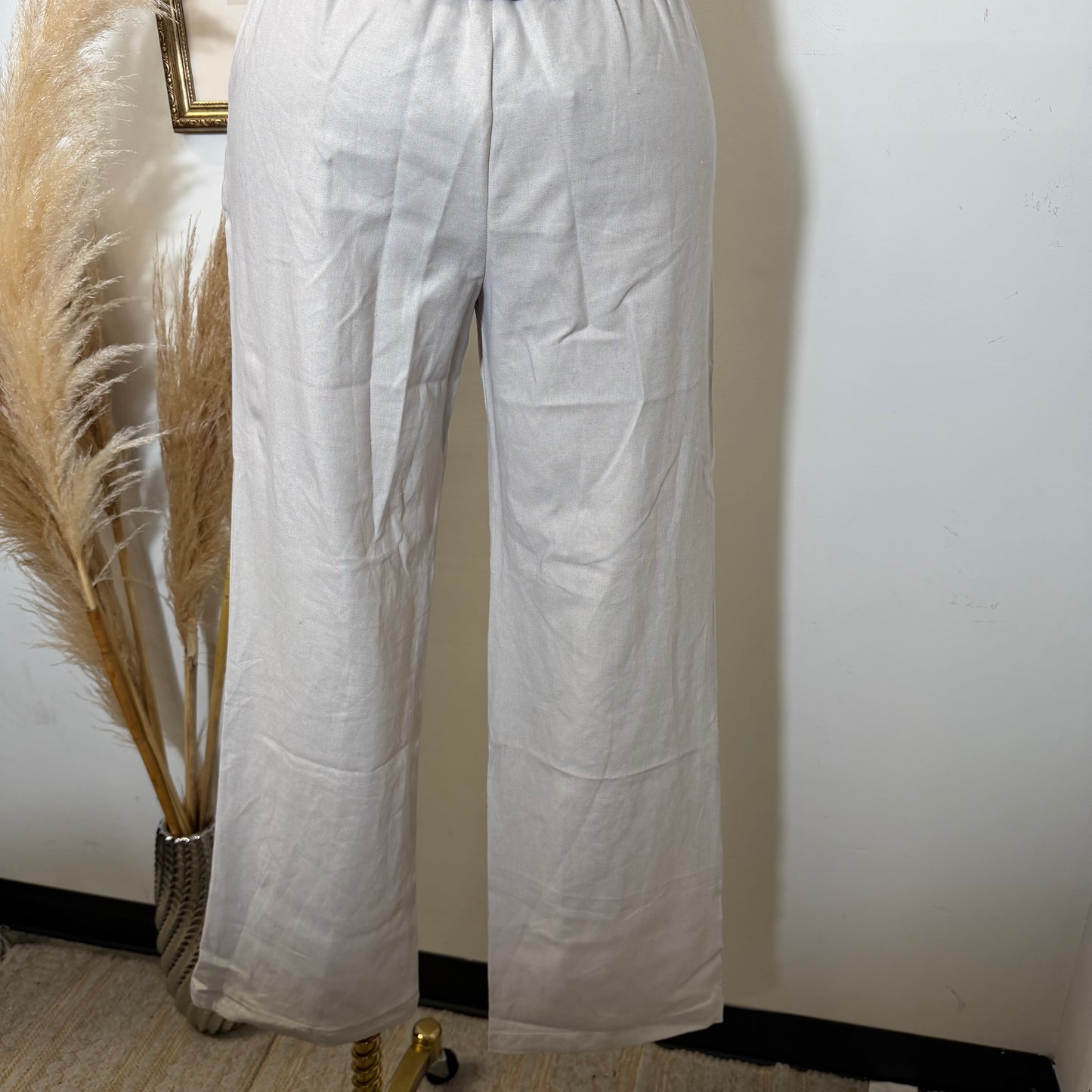 Knot Pant Set-Natural