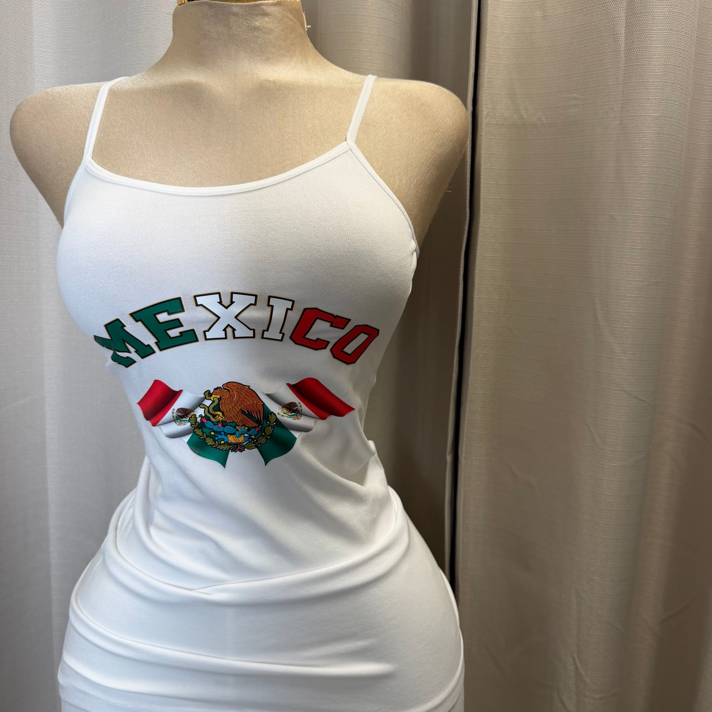 Spaghetti  Mexico Top-White
