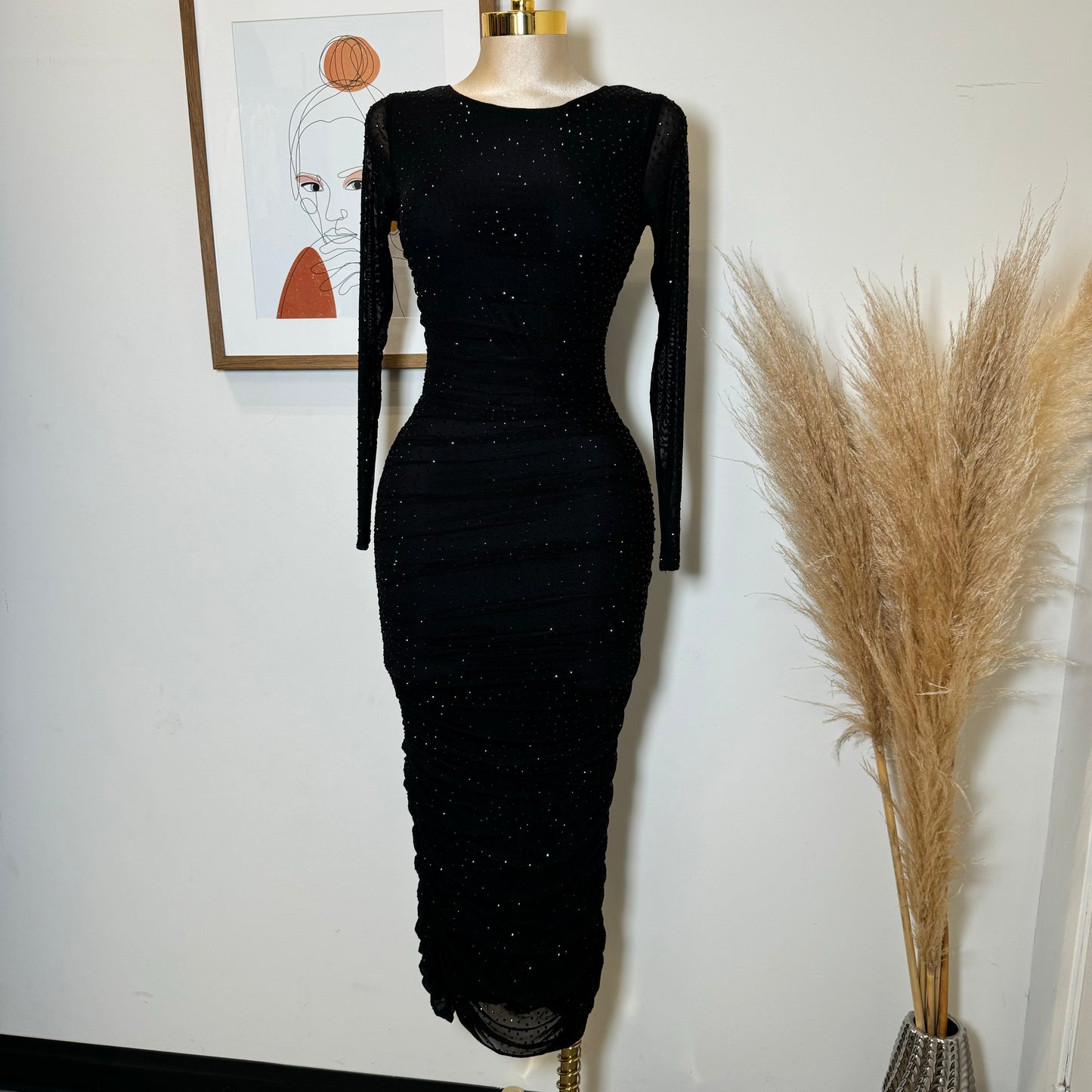 La Diabla Dress-Black