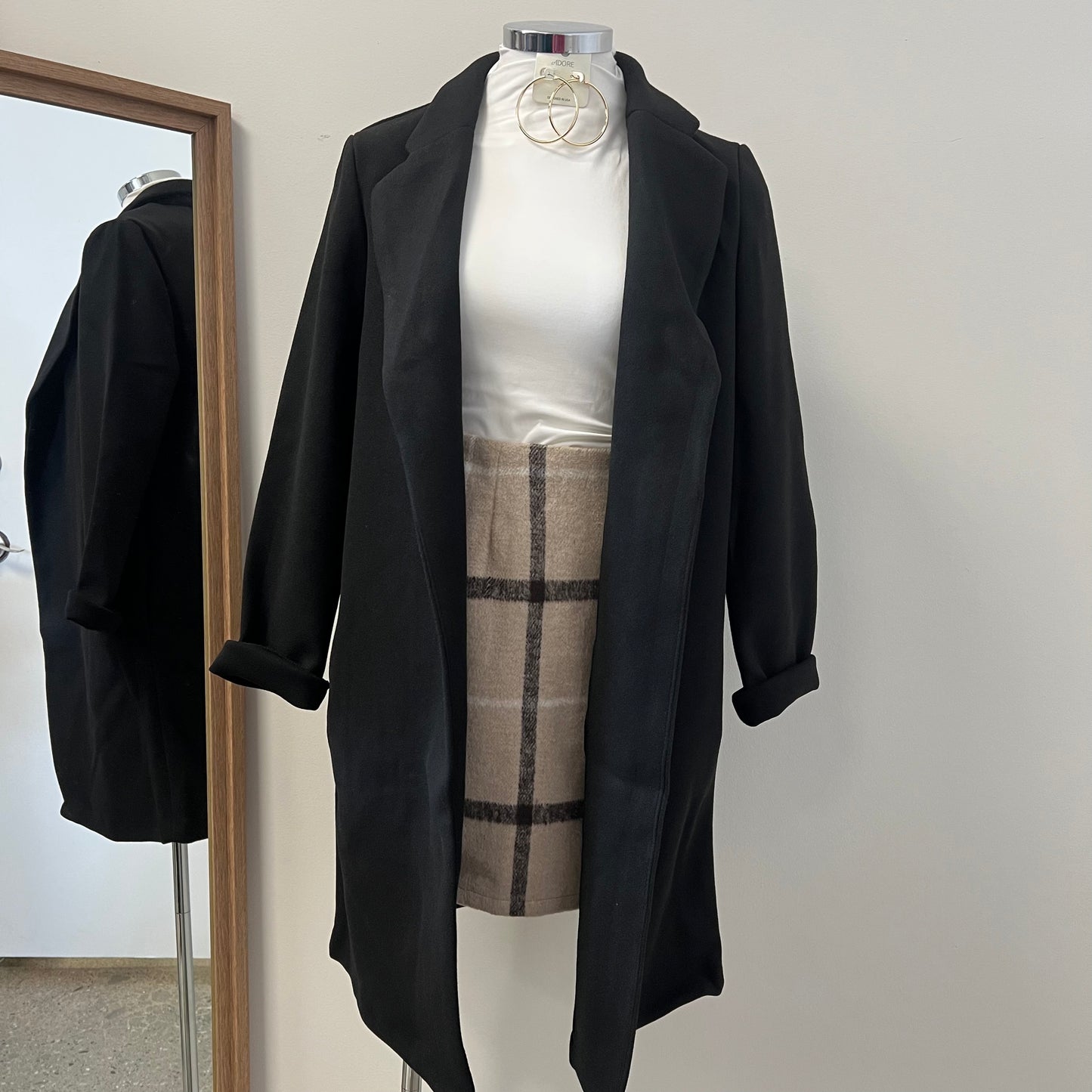Julie Turtle Neck-White