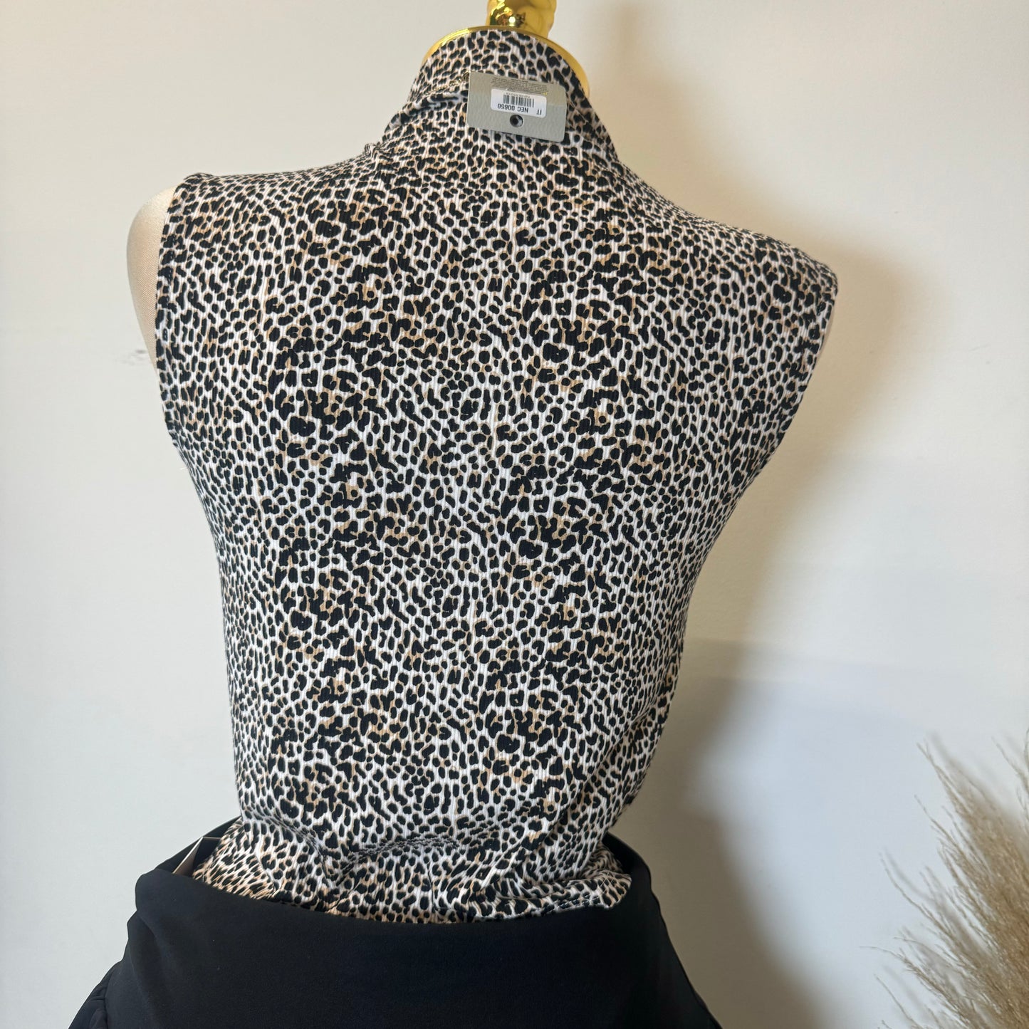 Cheetah Print Sleeveless Top-Cheetah