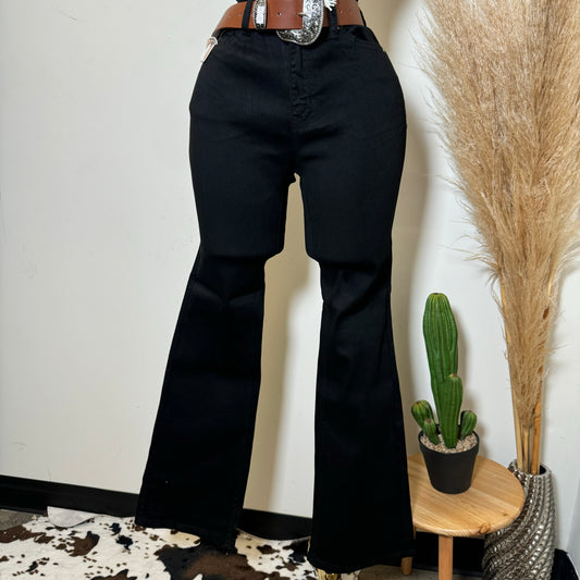 90332 Slim BootCut -Black