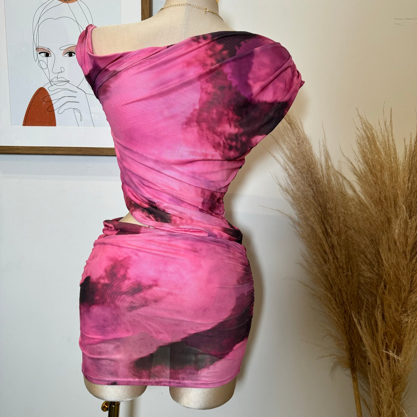 Lisset Dress-Light Pink