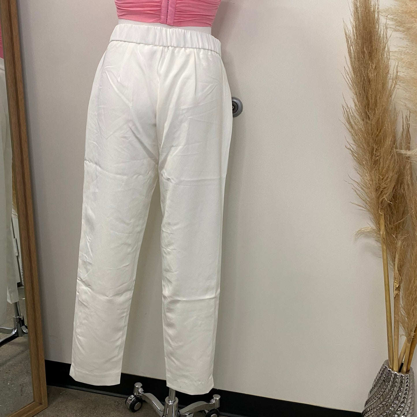 Ellen Taillored Pants -White