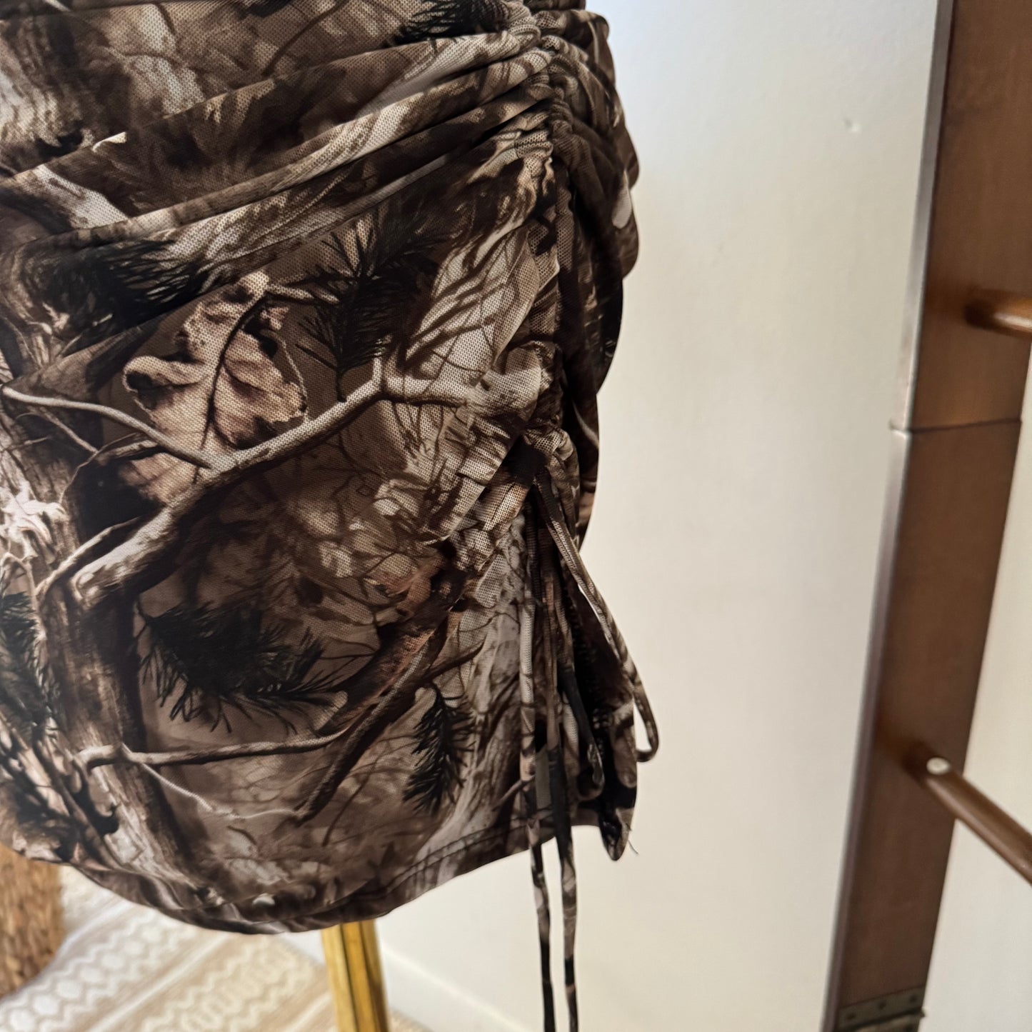 Camo Asymmetrical Dress Plus size -Camo