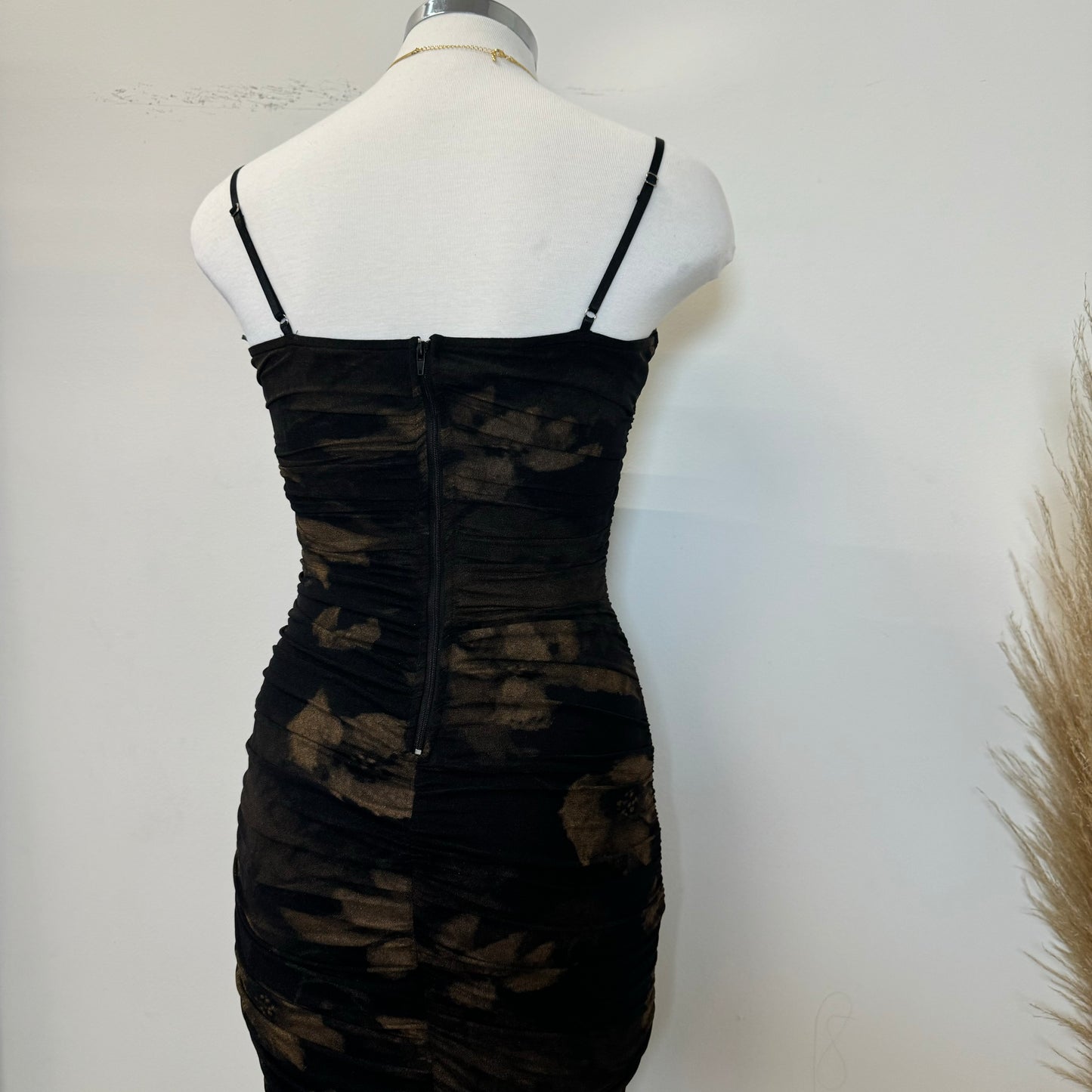 Kya Dress-Black/Gold