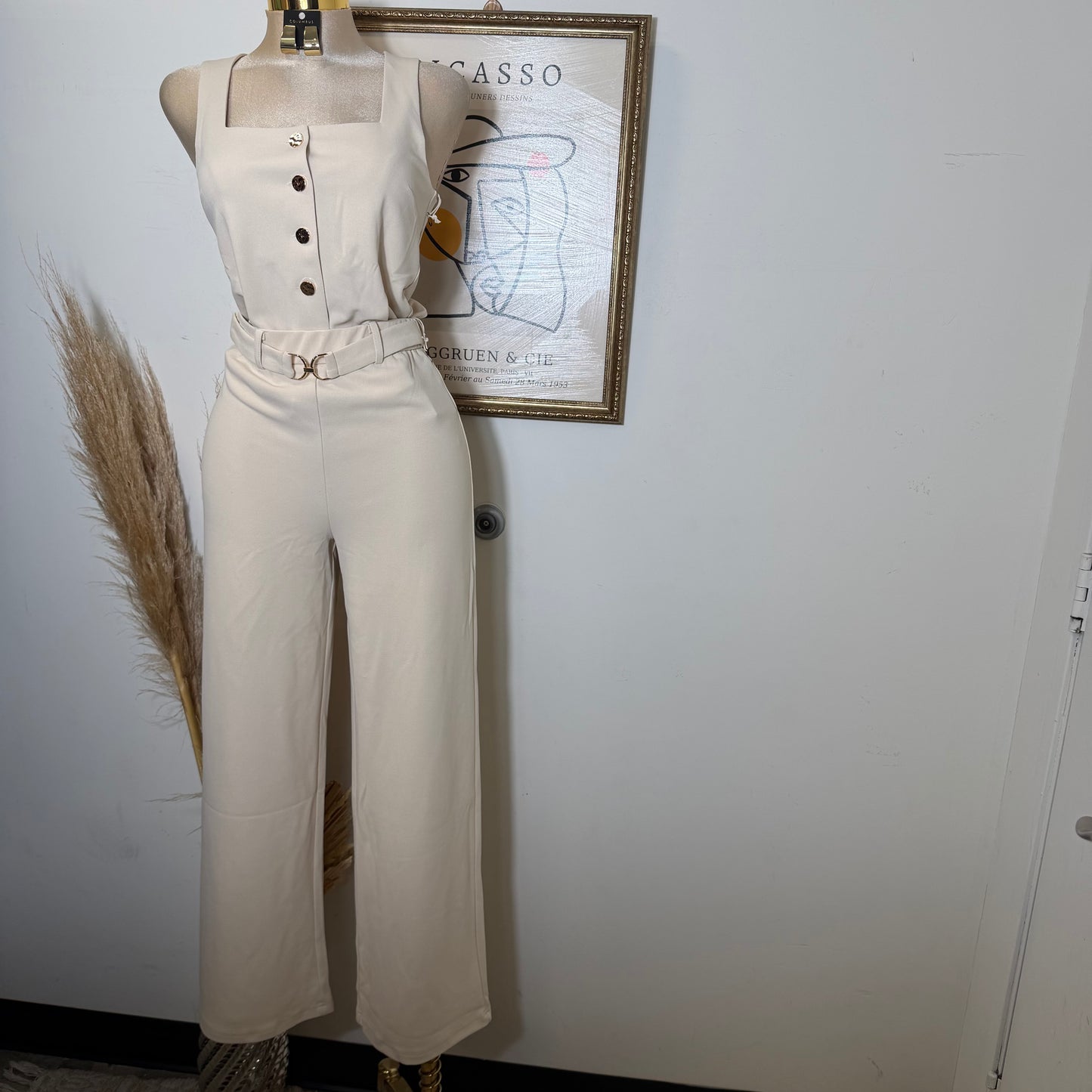 xio Pant set-Sand