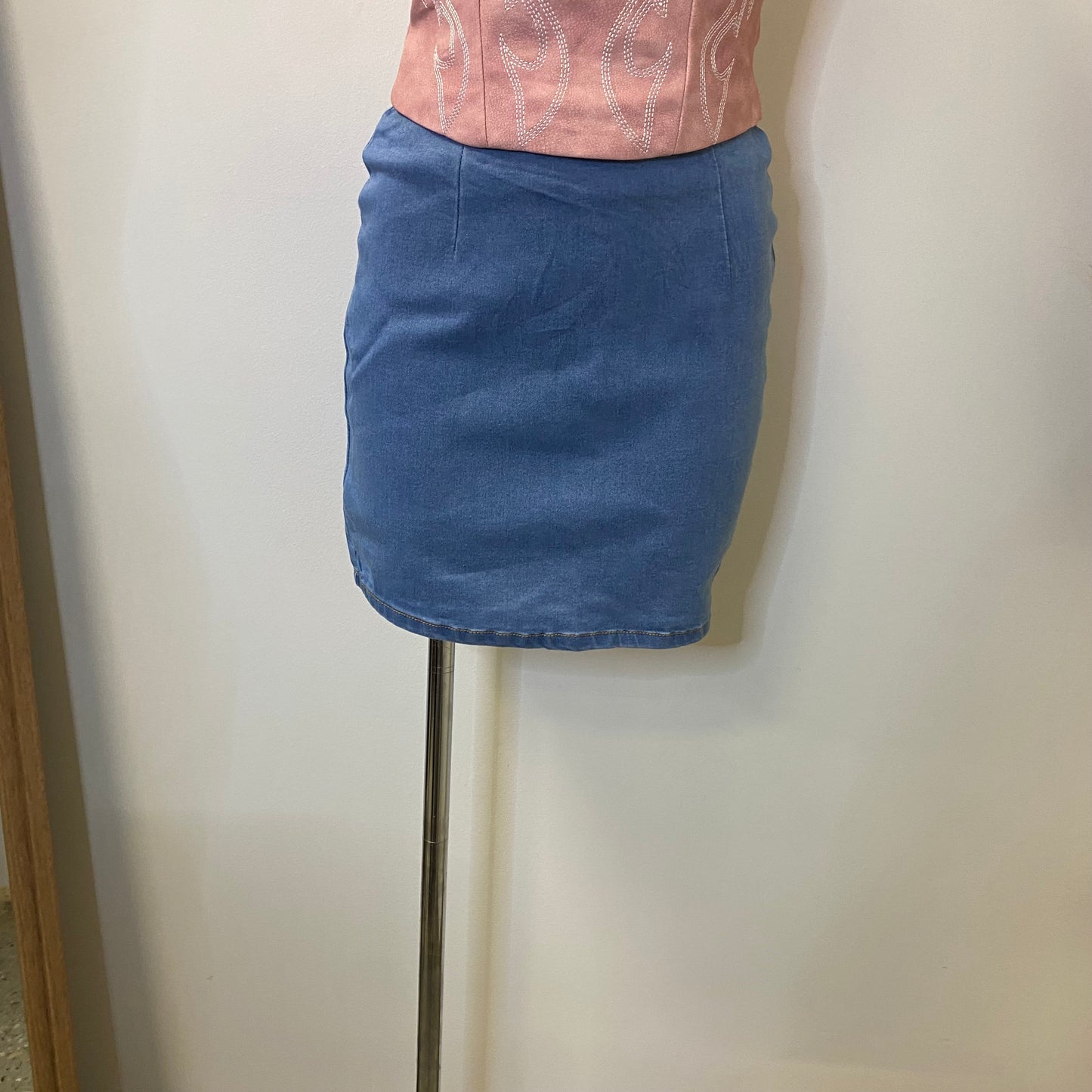 Mía Denim Skirt -Denim