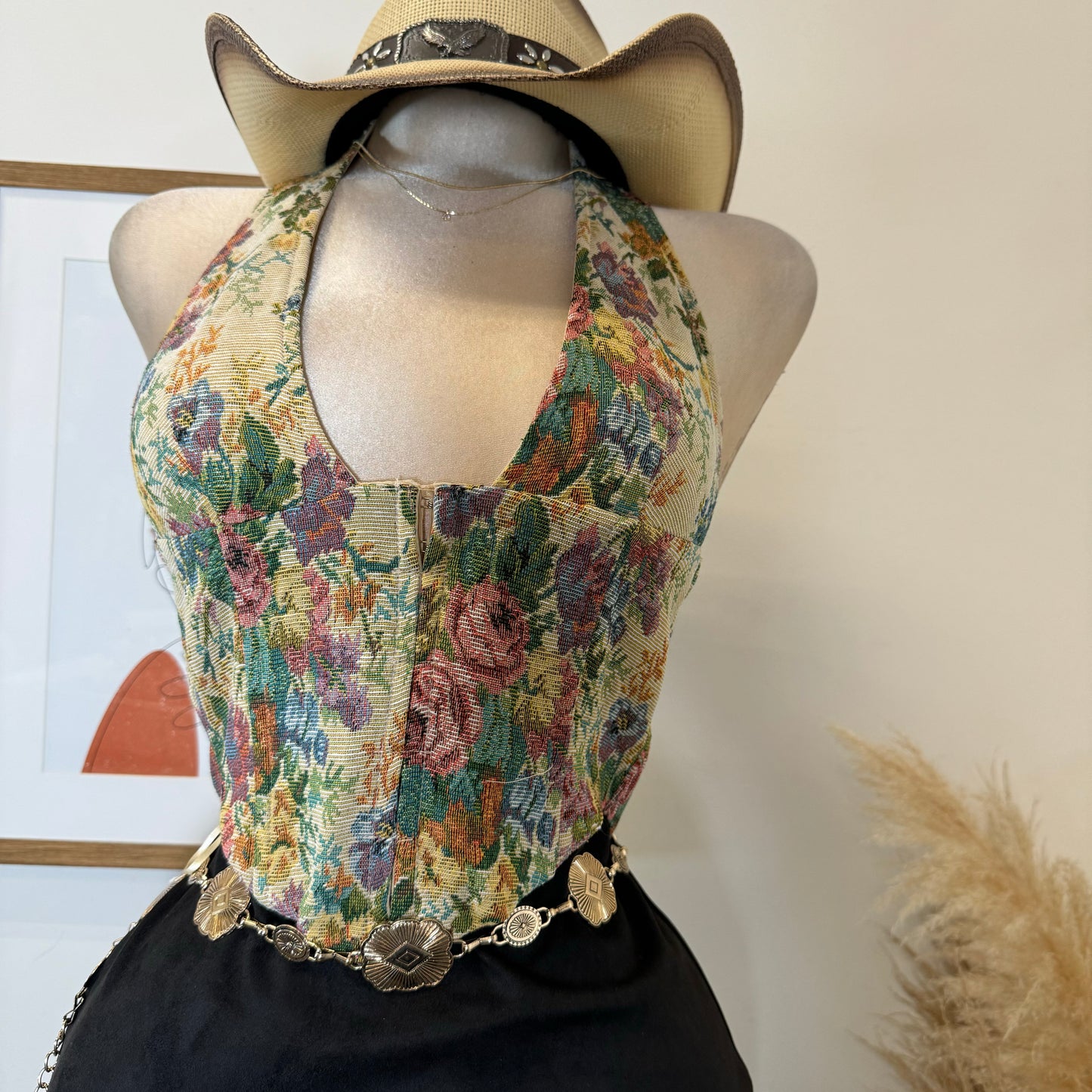 Solo Tu Halter Corset-Multi