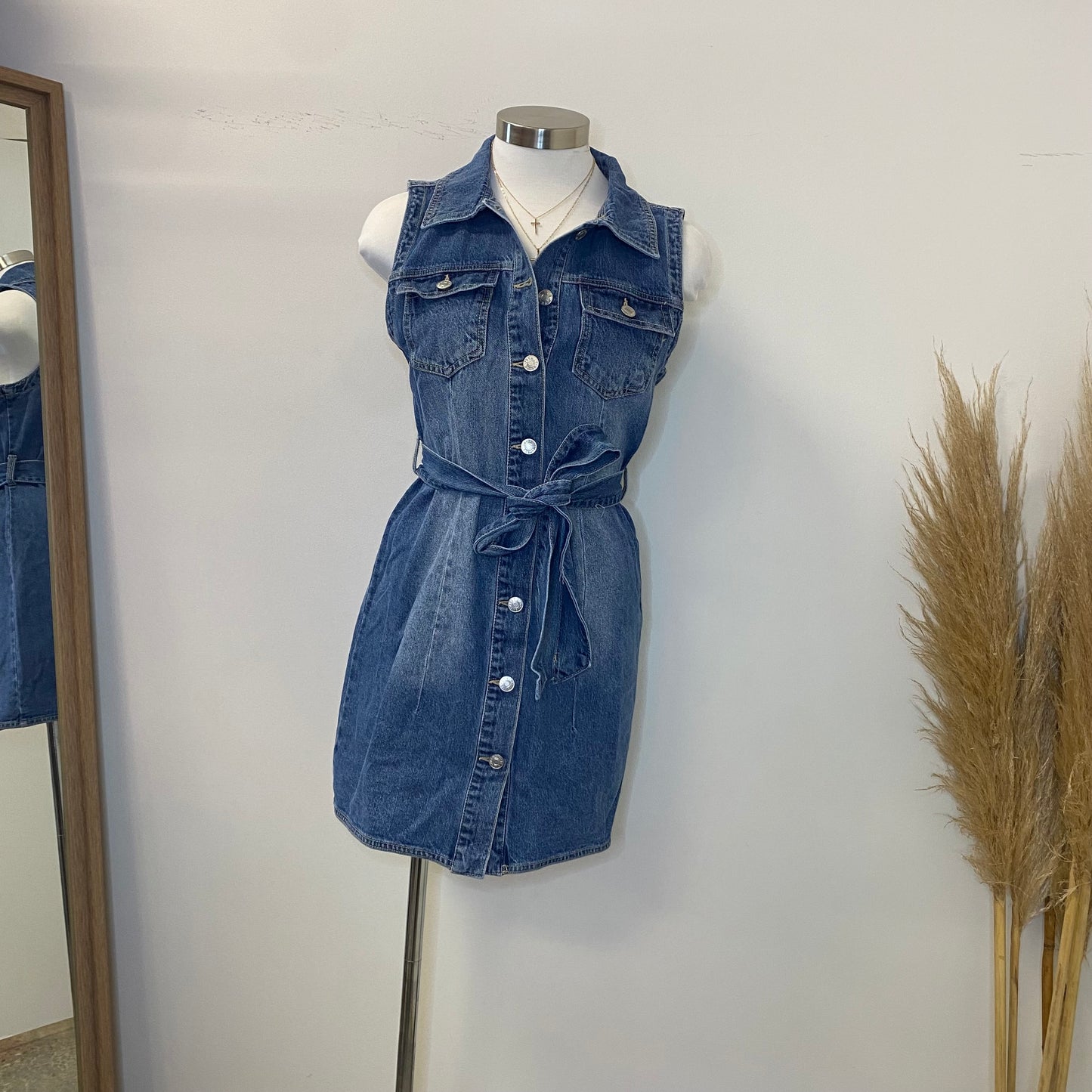 Denim Dress-Denim