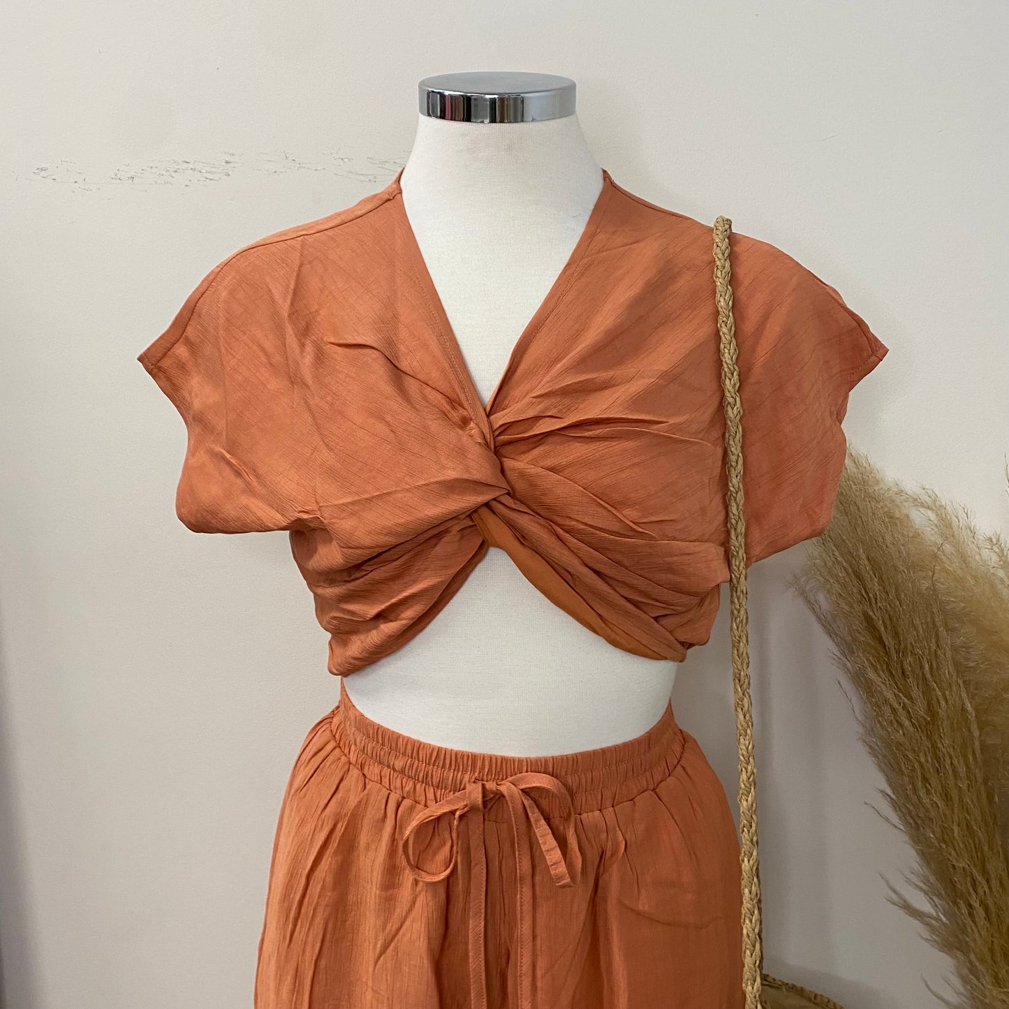 Marietas Two Piece Set-Peach