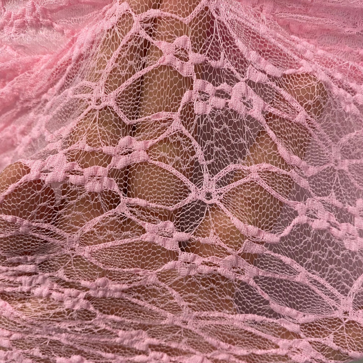 Babe Lace Dress-Soft Pink