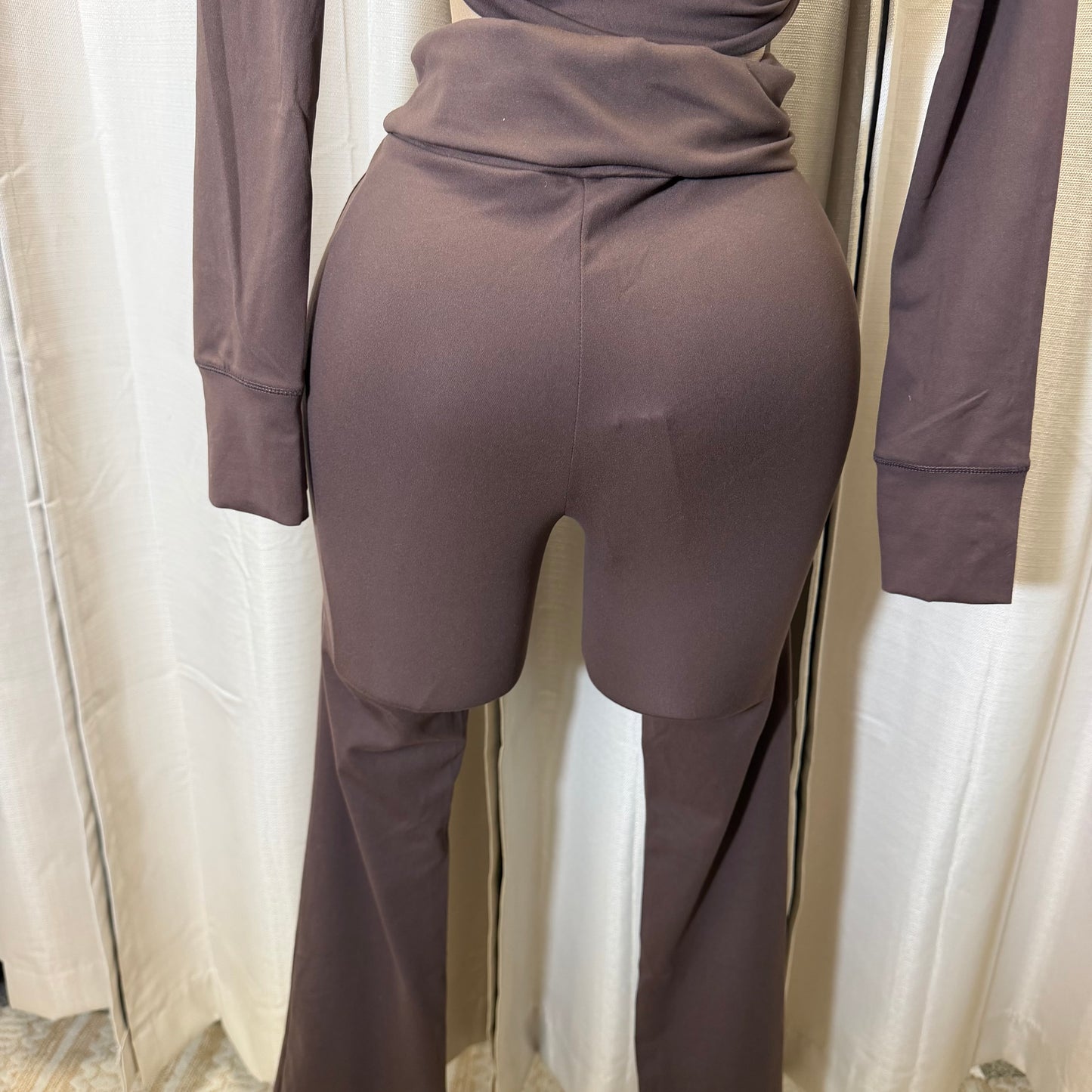 Flare  Pants - Brown