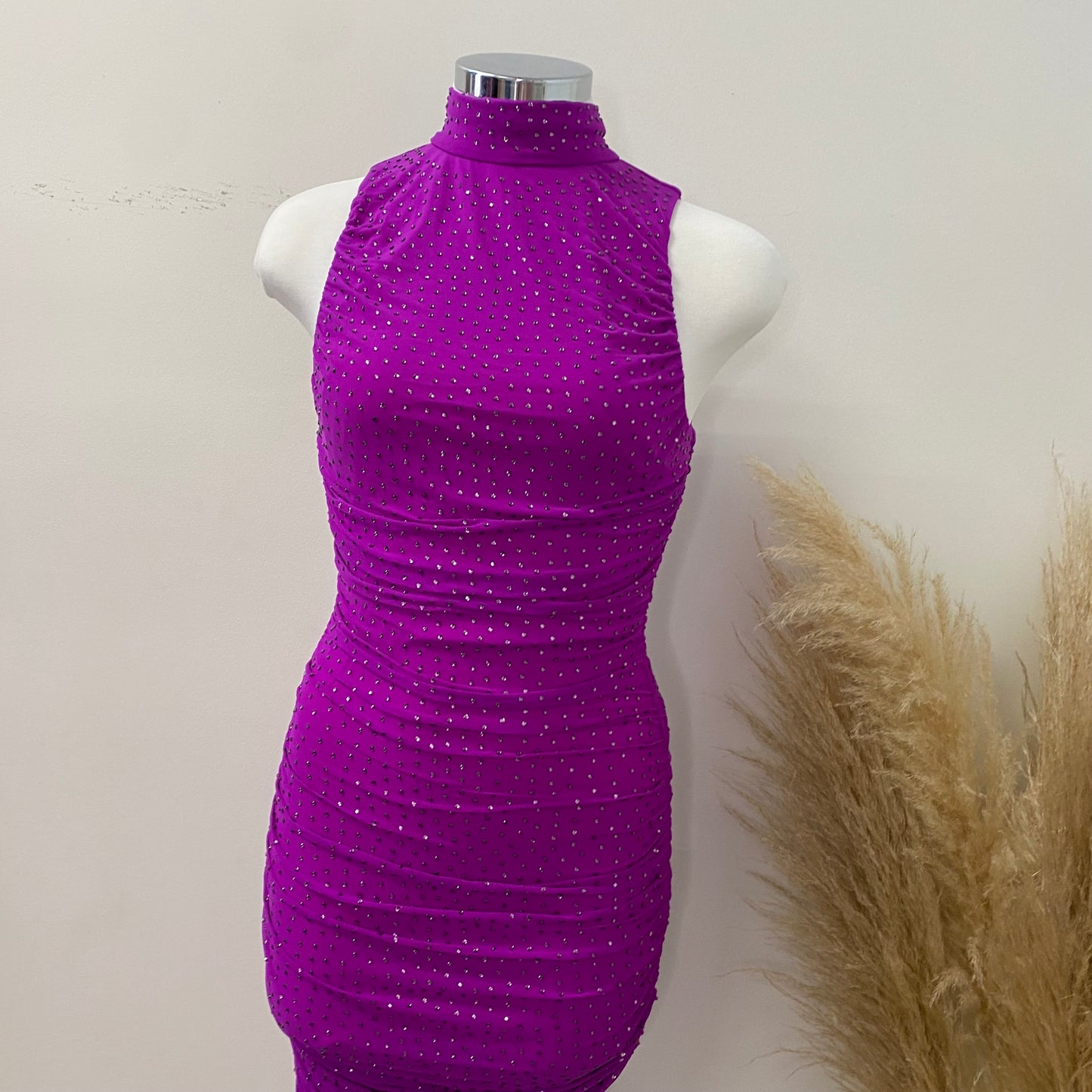 Amber Dress-Violet