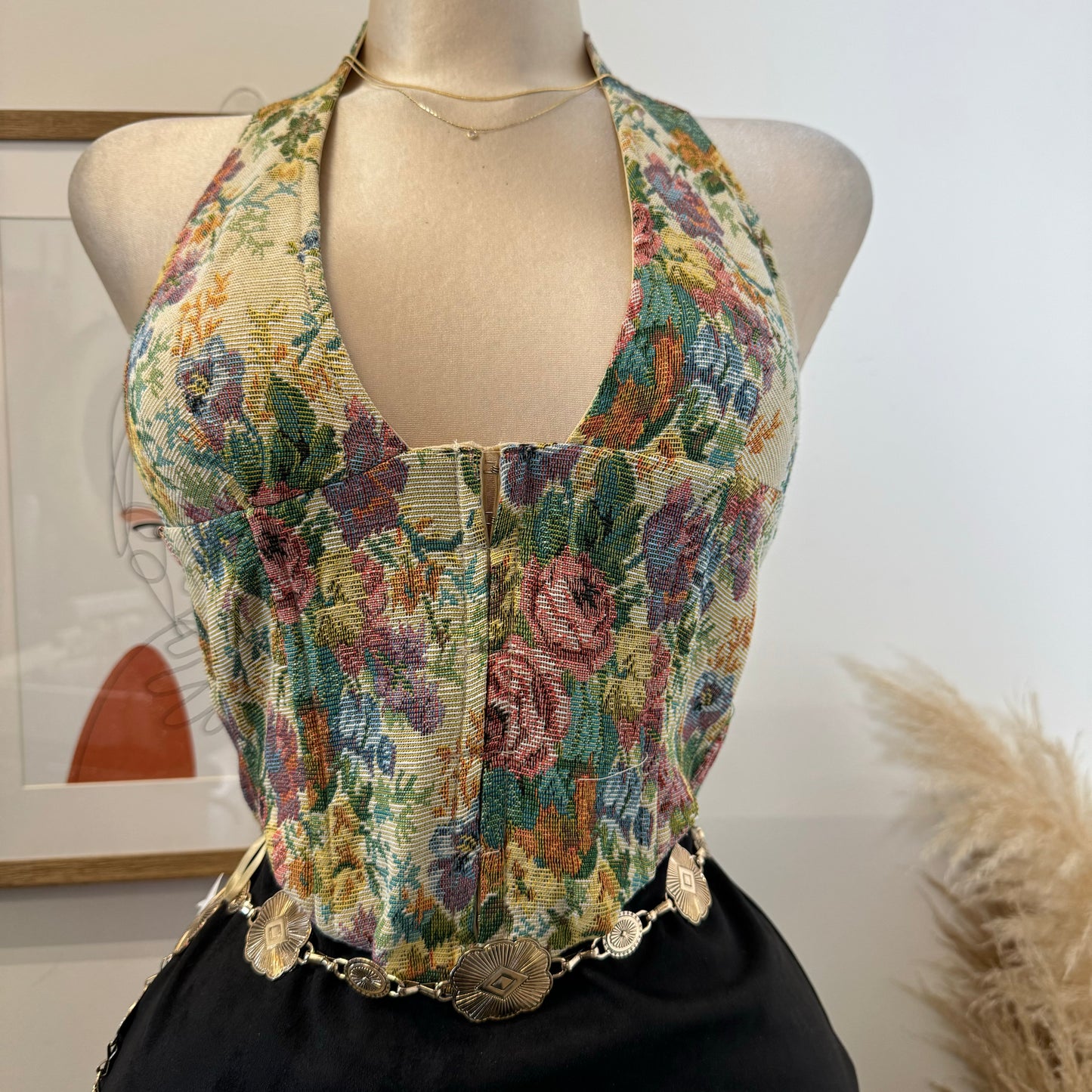 Solo Tu Halter Corset-Multi