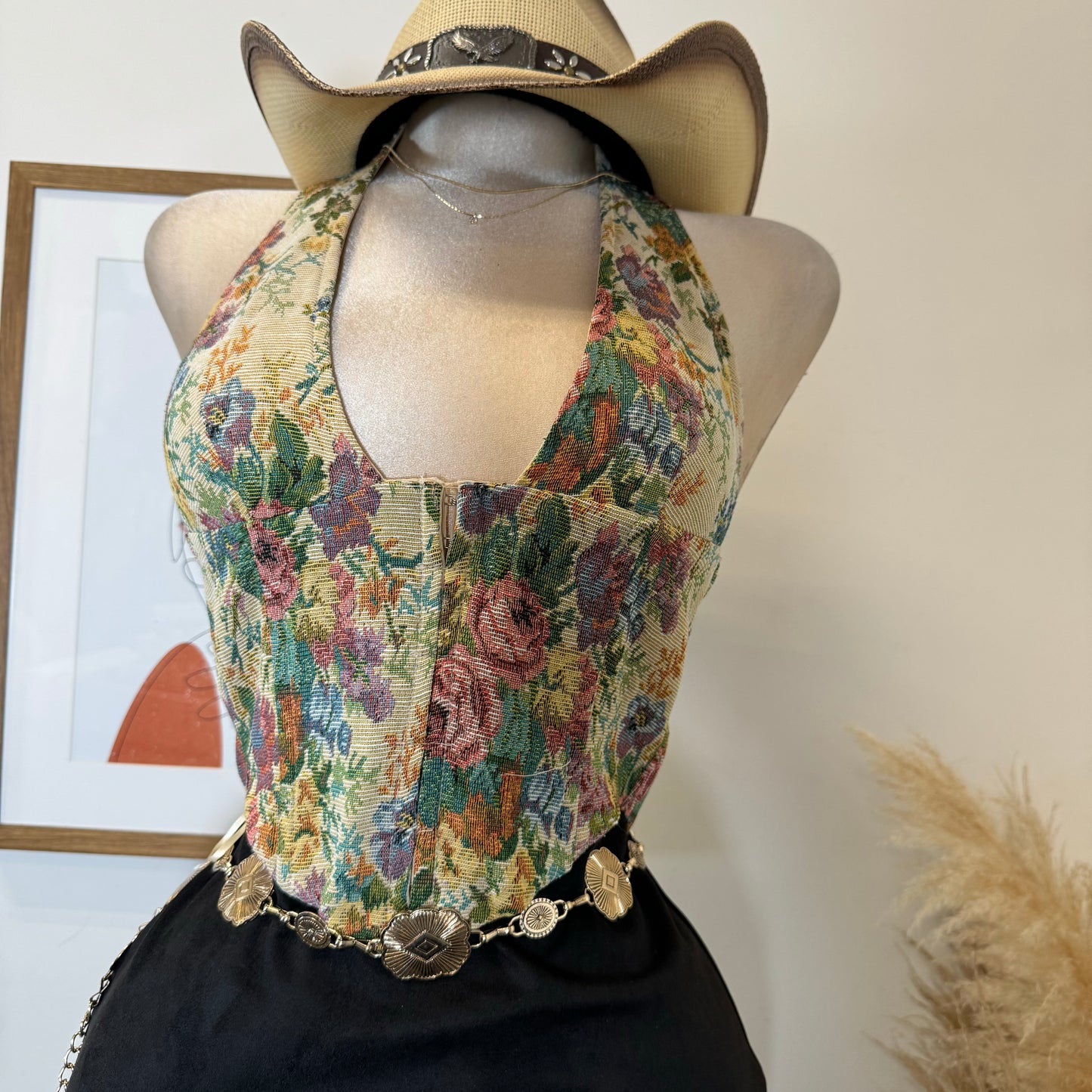 Solo Tu Halter Corset-Multi
