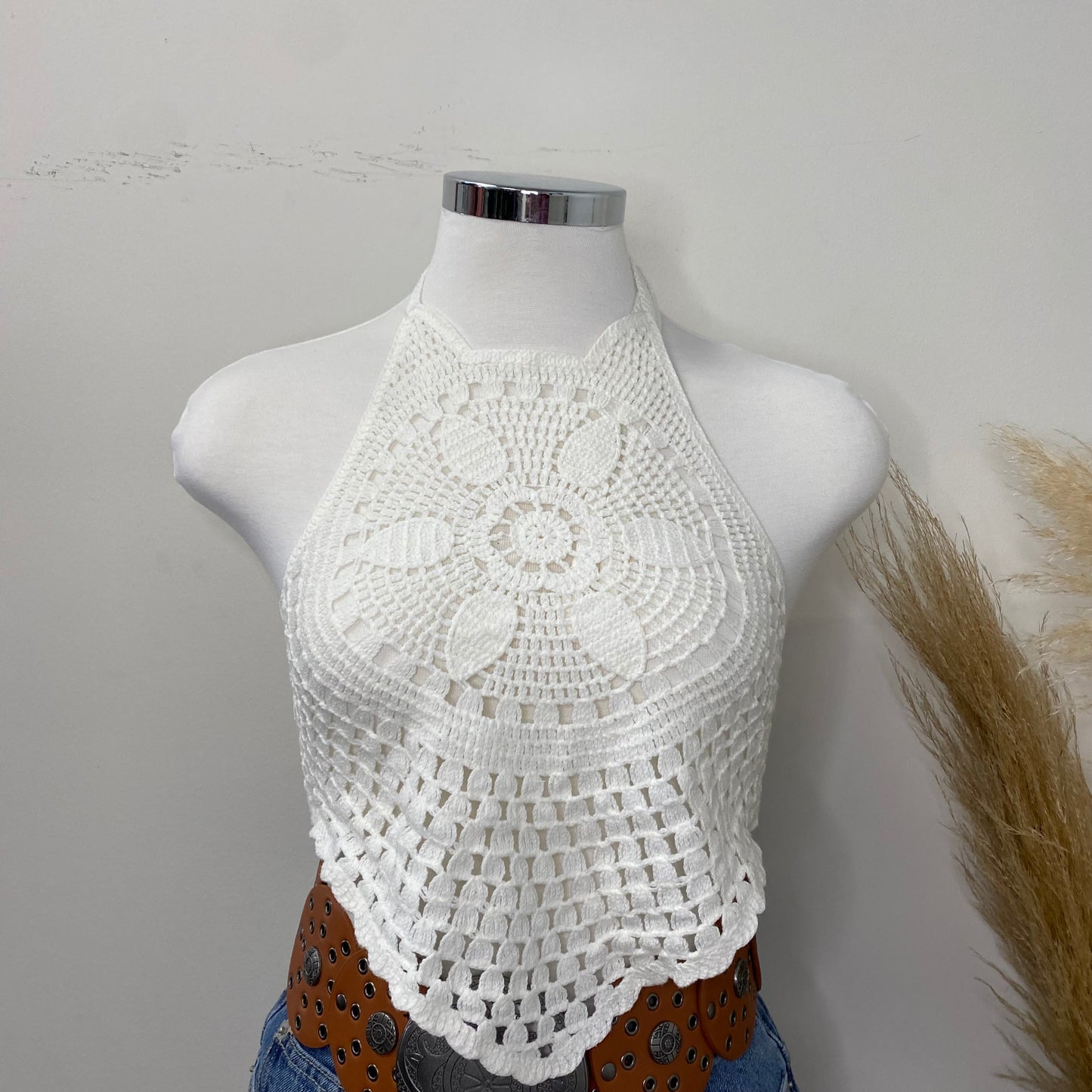 Encaje Top-White