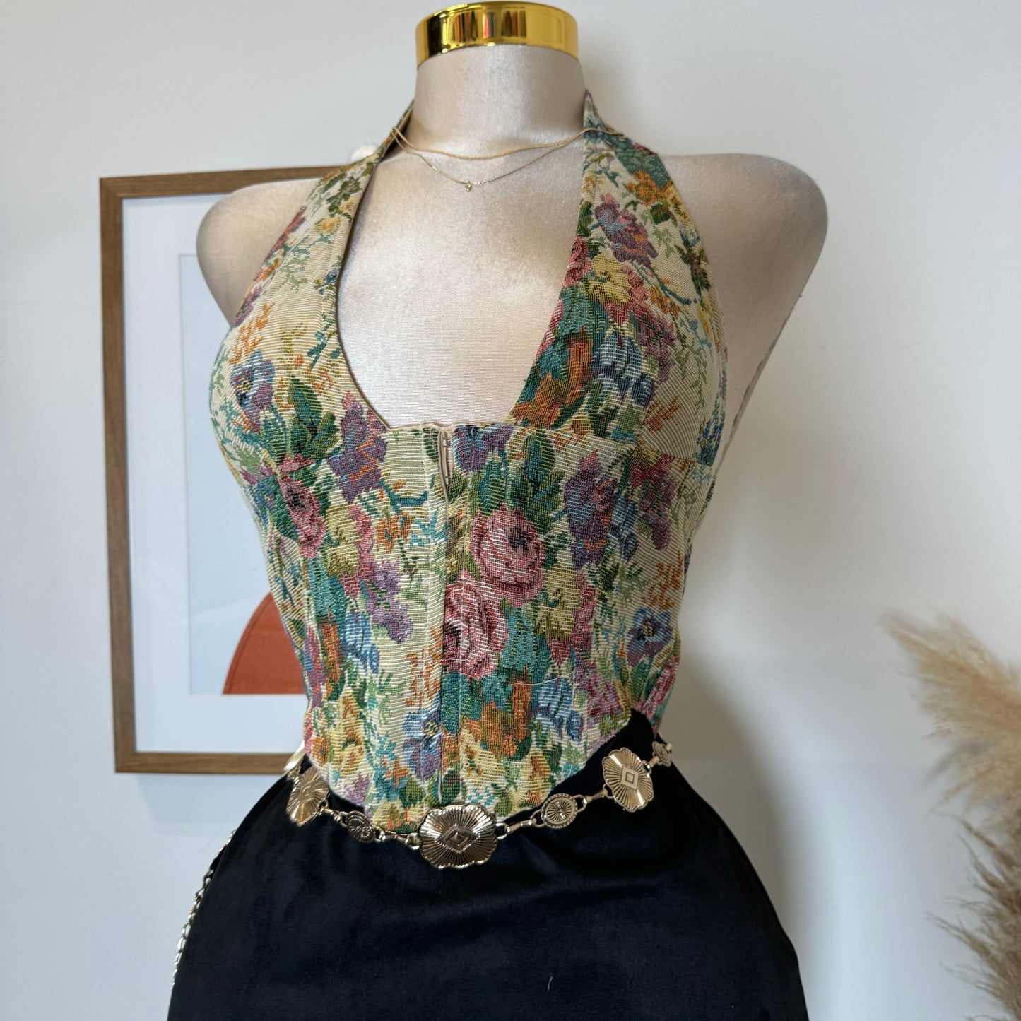 Solo Tu Halter Corset-Multi