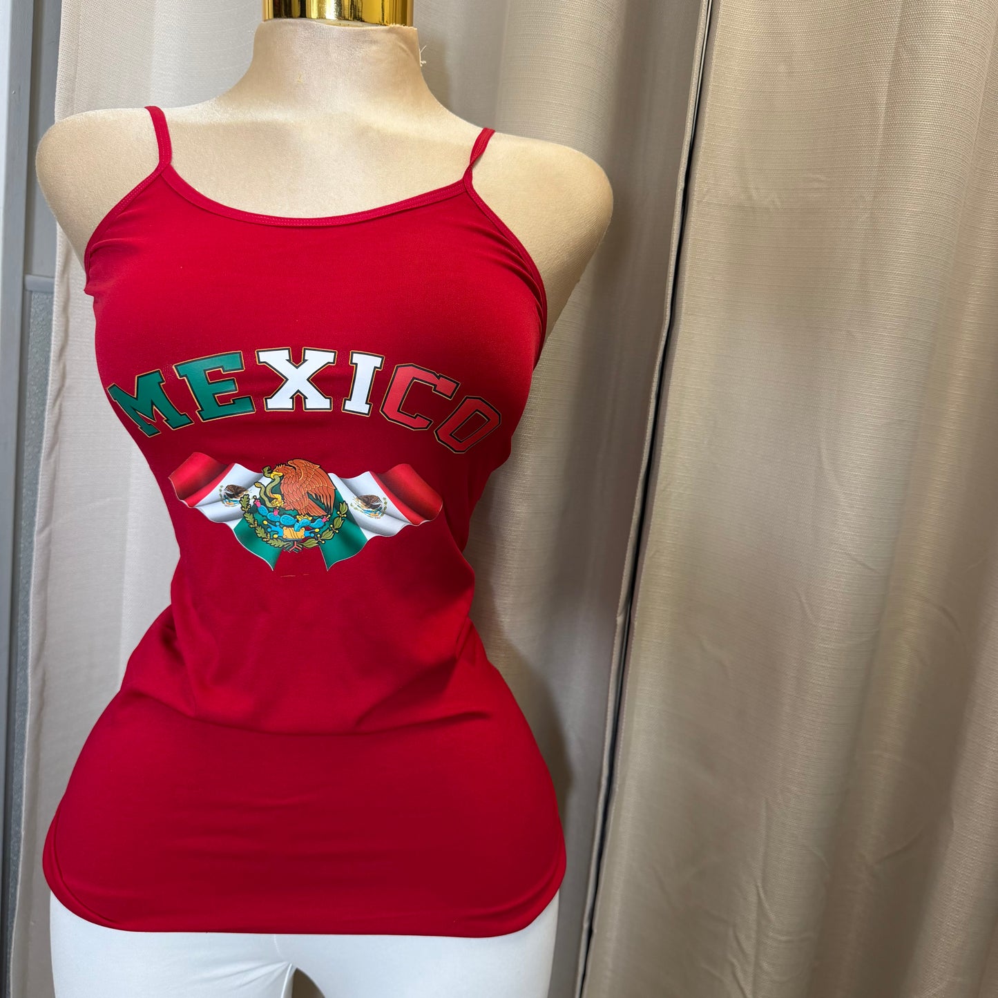 Spaghetti  Mexico Top-Red