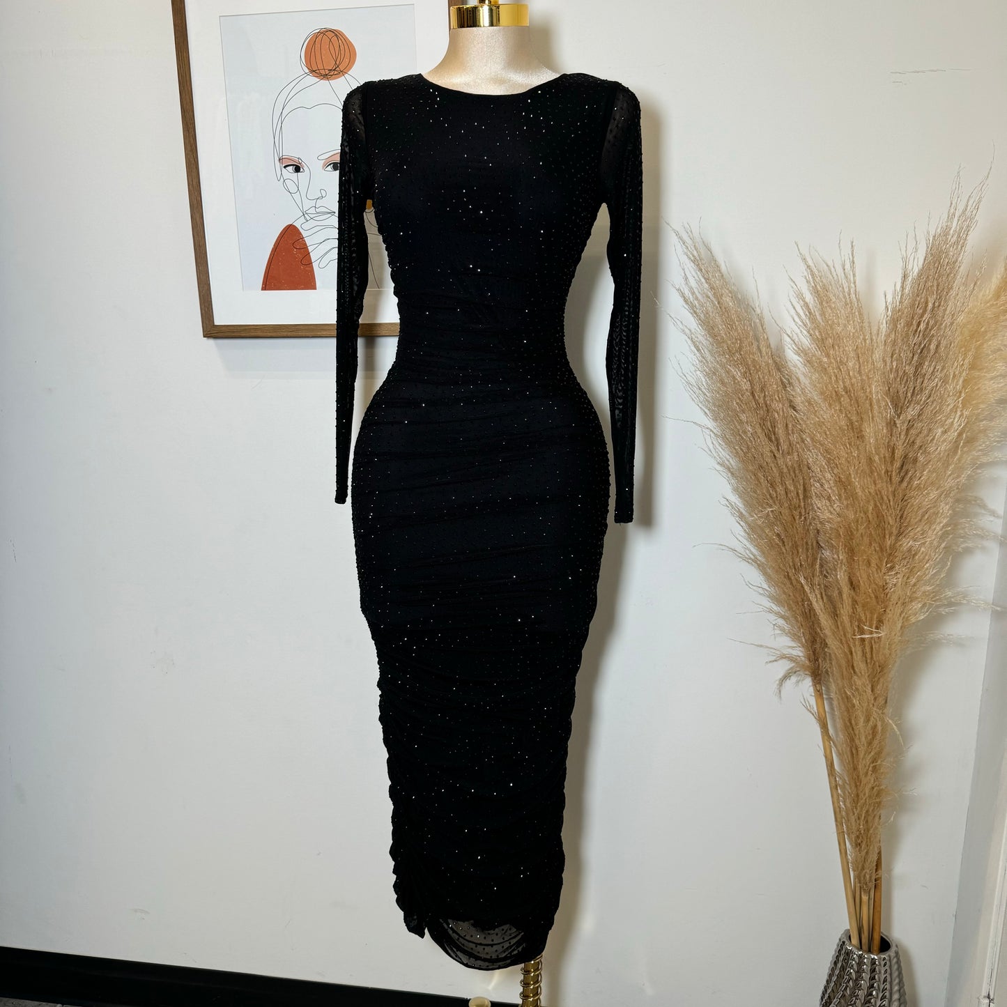 La Diabla Dress-Black