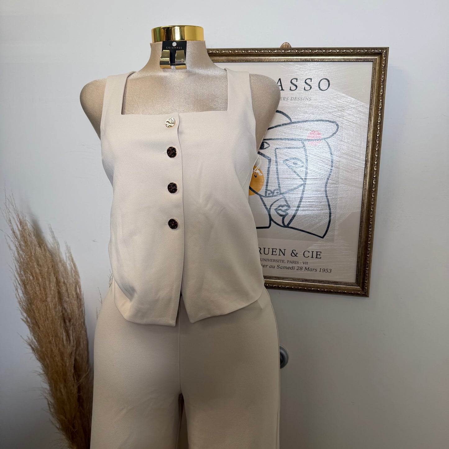 xio Pant set-Sand