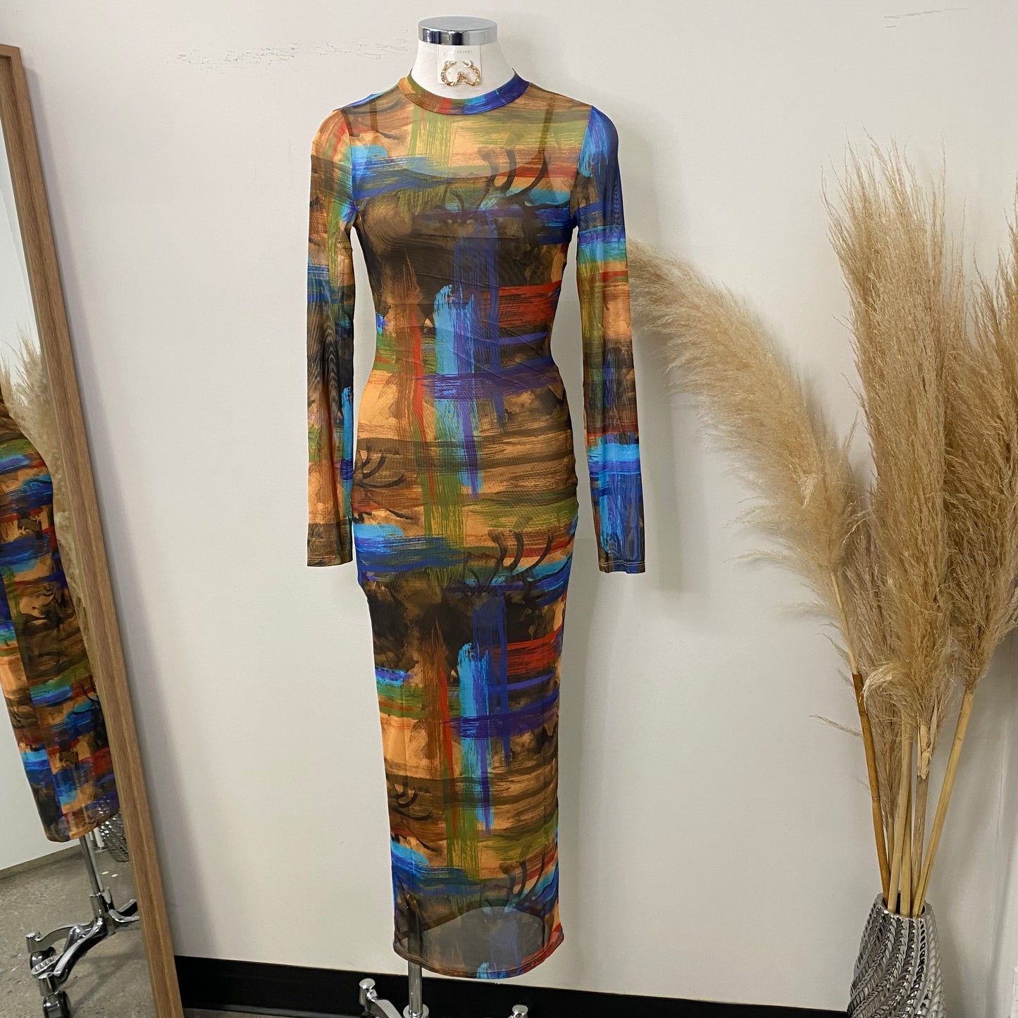 Texas Dress-Multi