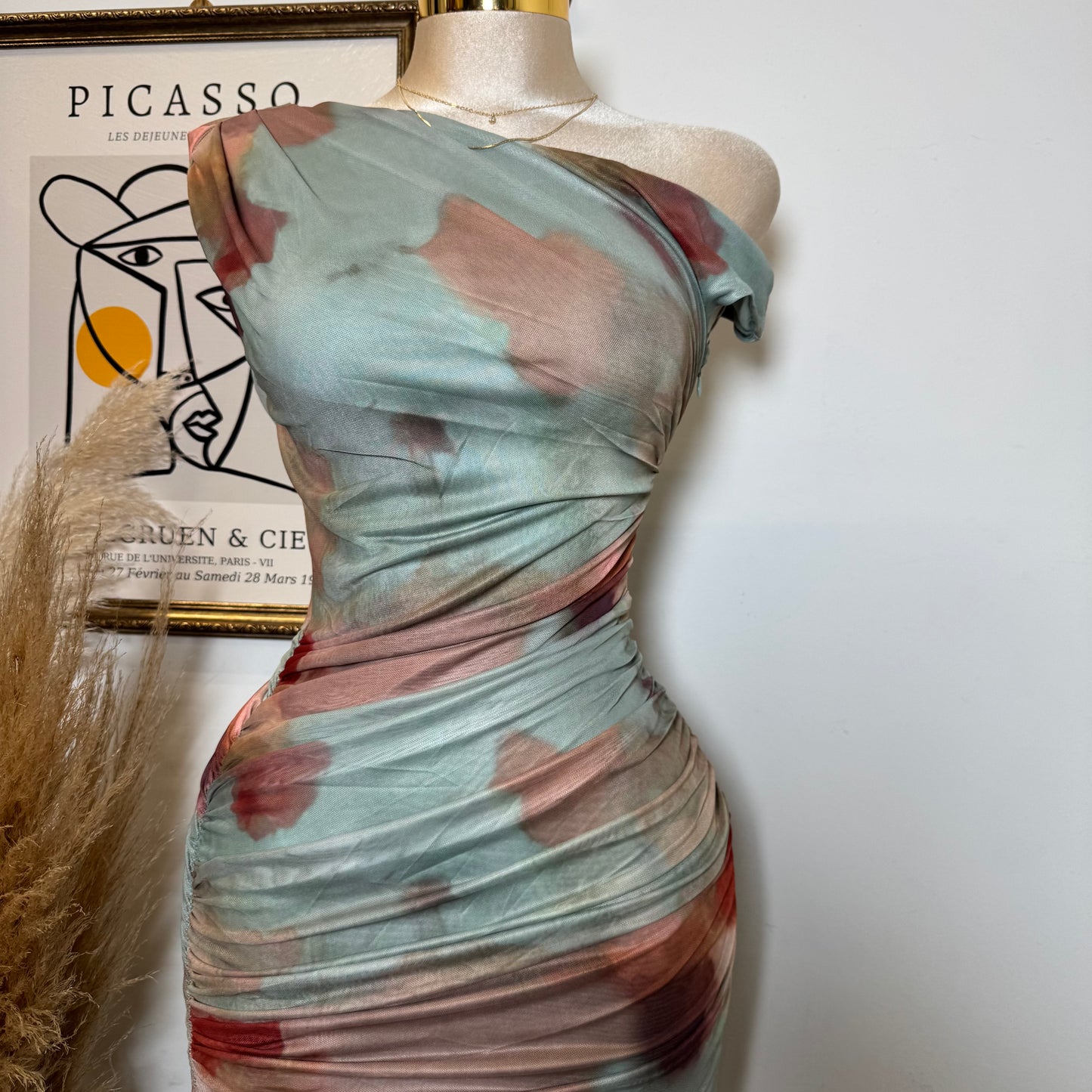 Luxi Dress-Mint