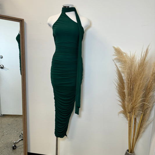 Evonne Dress-Pine Green