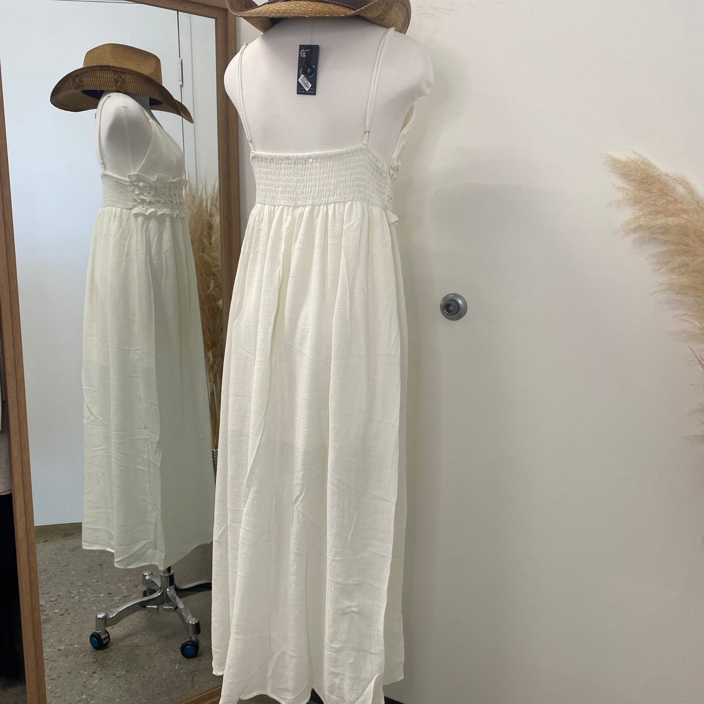 Tu Maxi Dress-White