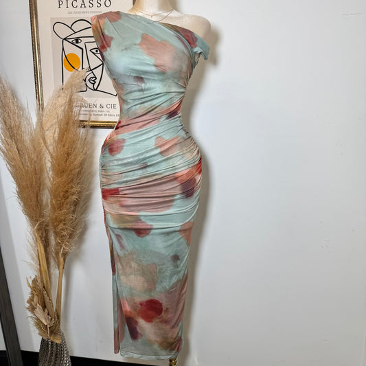 Luxi Dress-Mint
