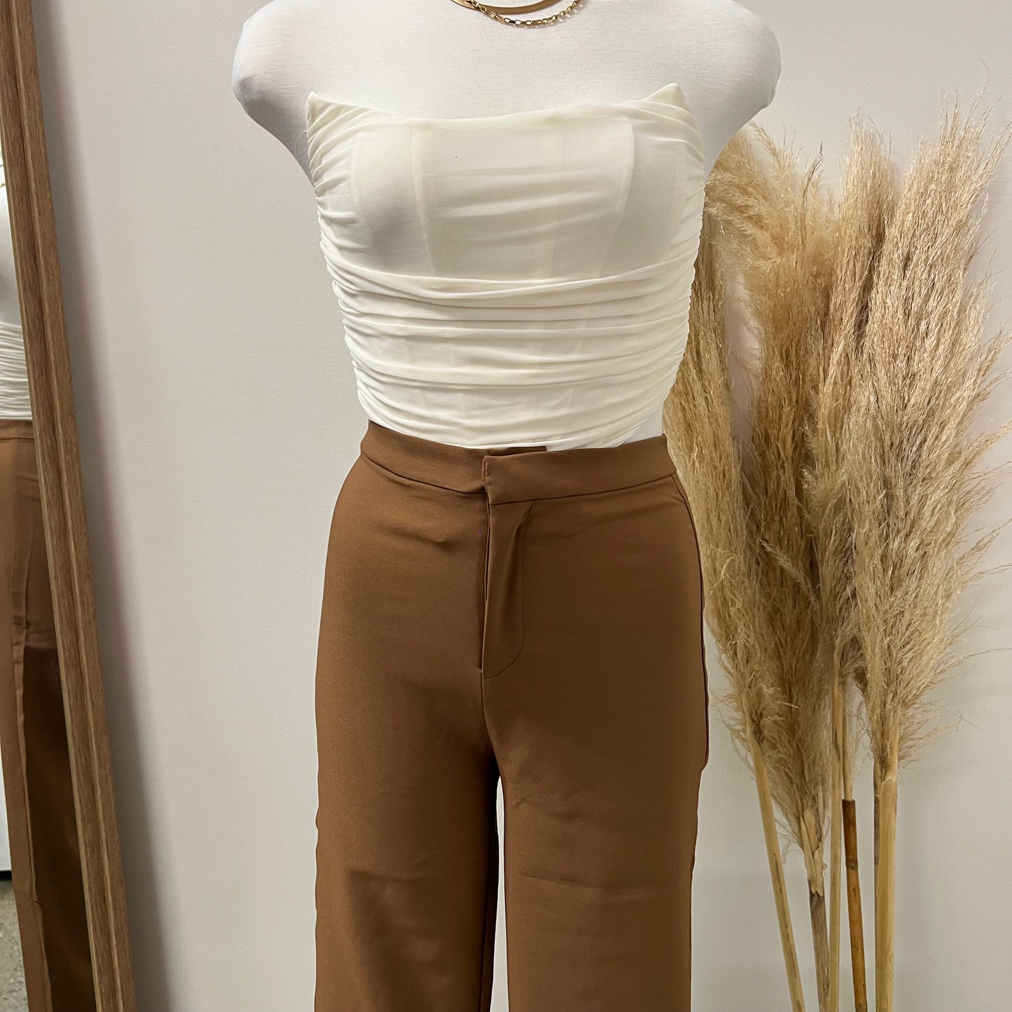 Formal Pants-Brown