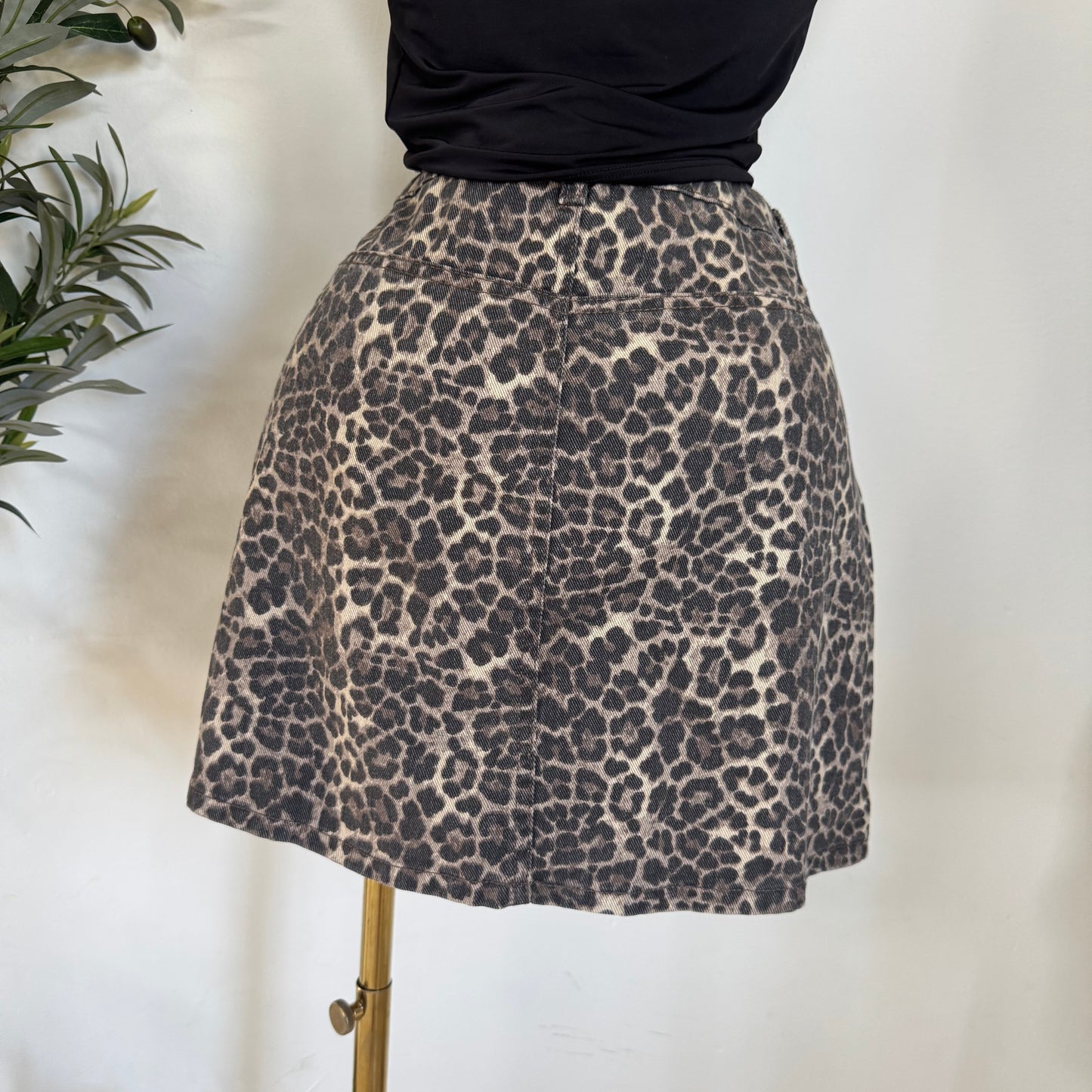Cheetah Skirt-Cheetah