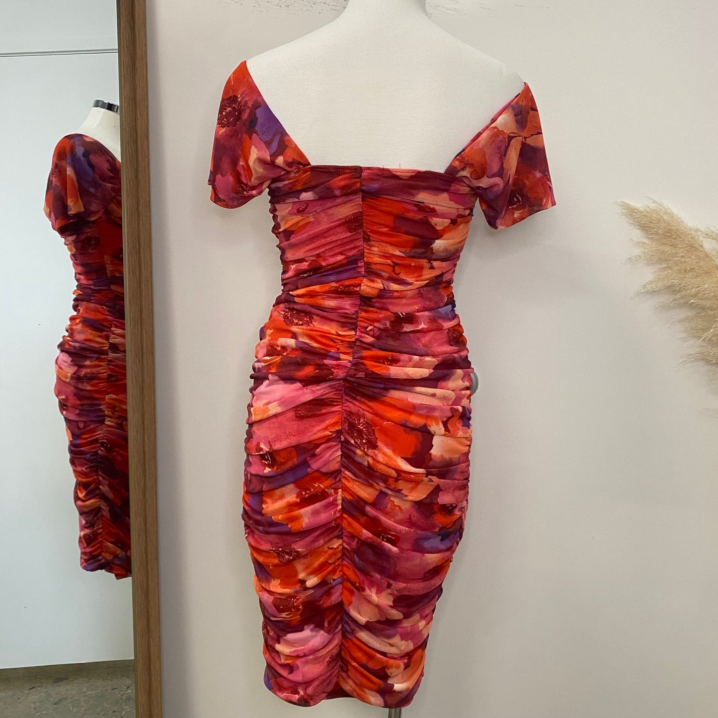 Ella Dress-Red Combo