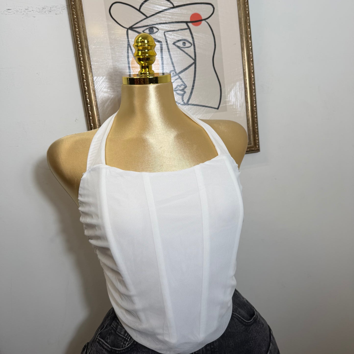 PL Corset-White
